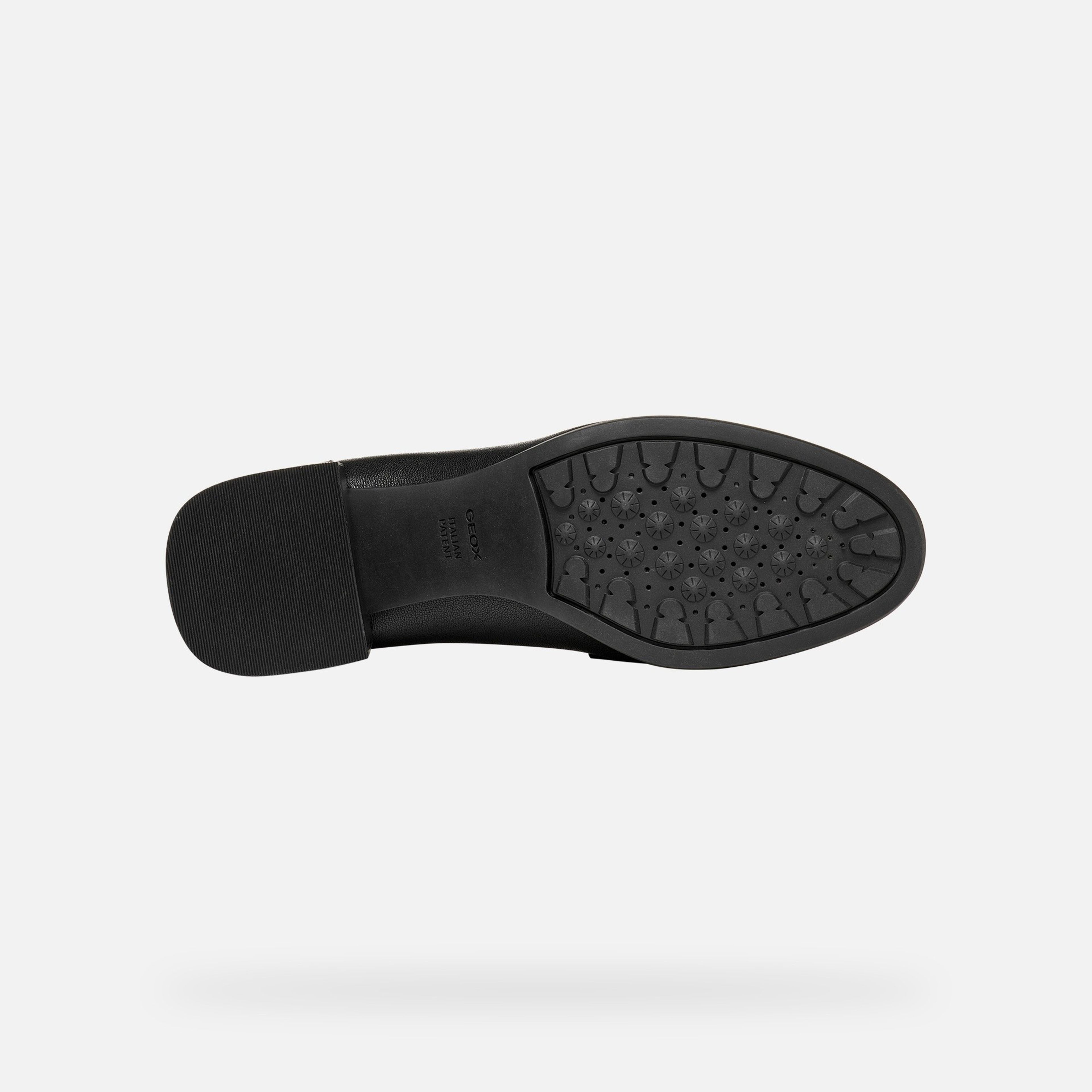 Černá dámská obuv na podpatku Geox Walk Pleasure 55T - 007