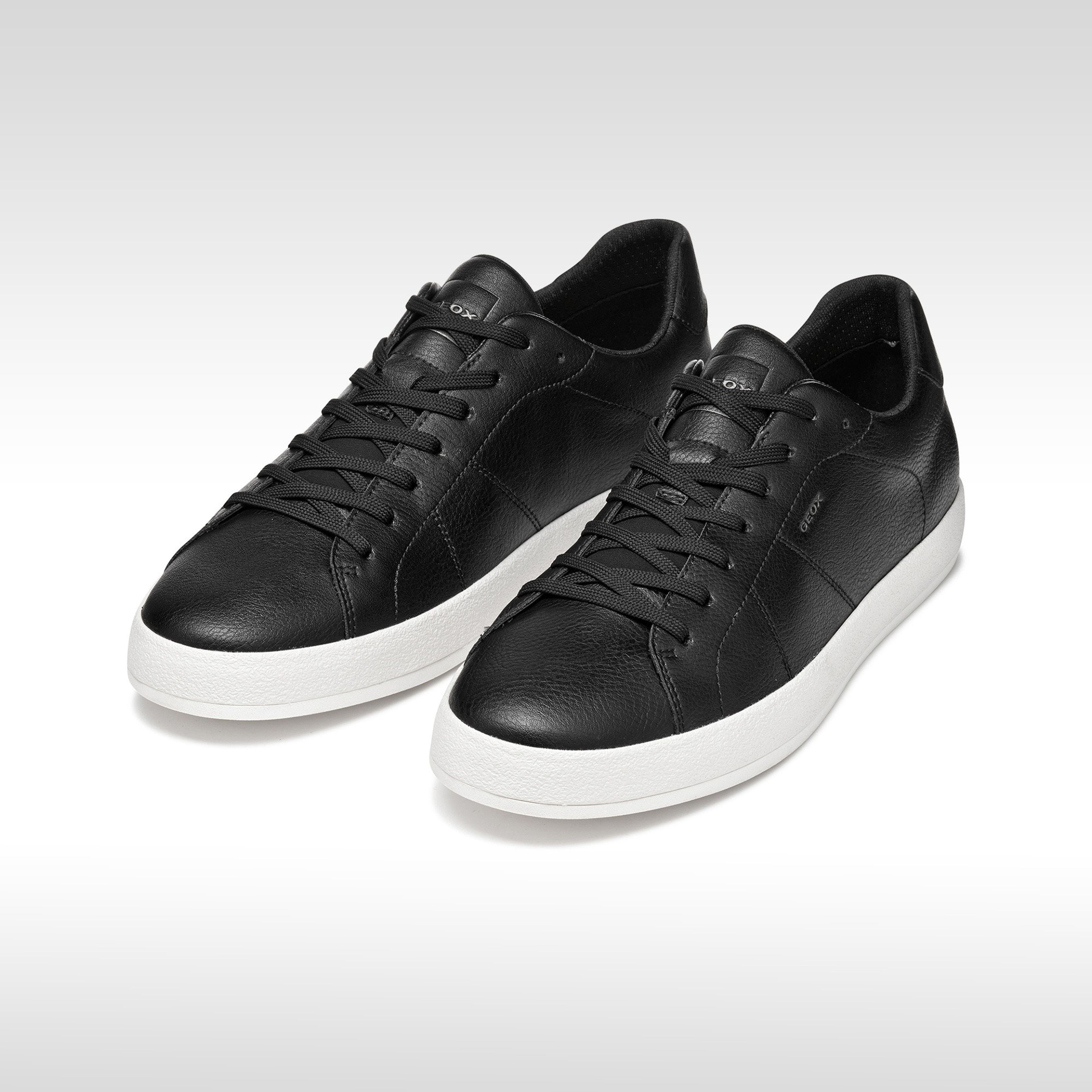 Czarne męskie sneakersy Geox Serifos