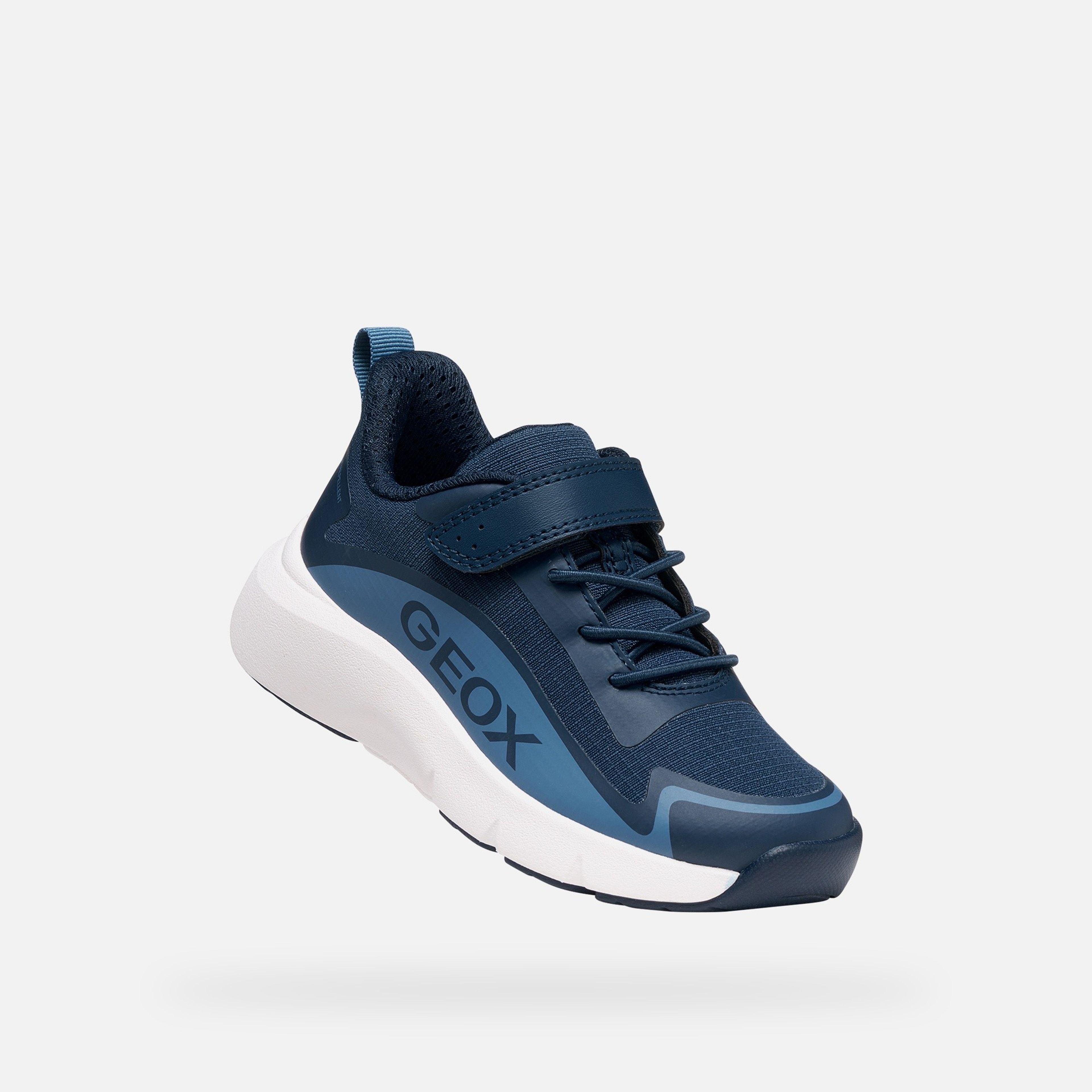 Tmavě modré chlapecké tenisky Geox Pro-ran - 005