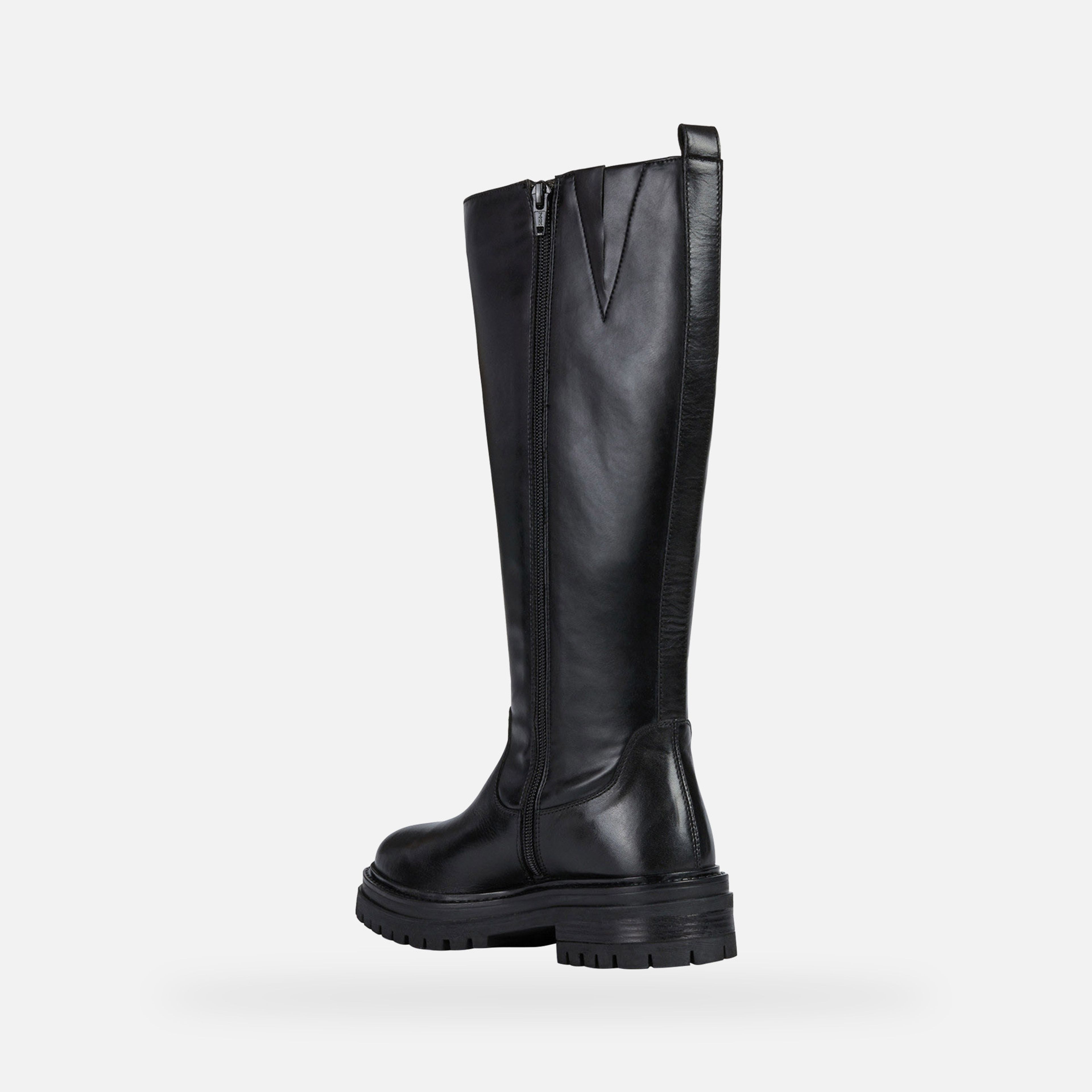 Cizme negre pentru femei Geox Iridea - 004