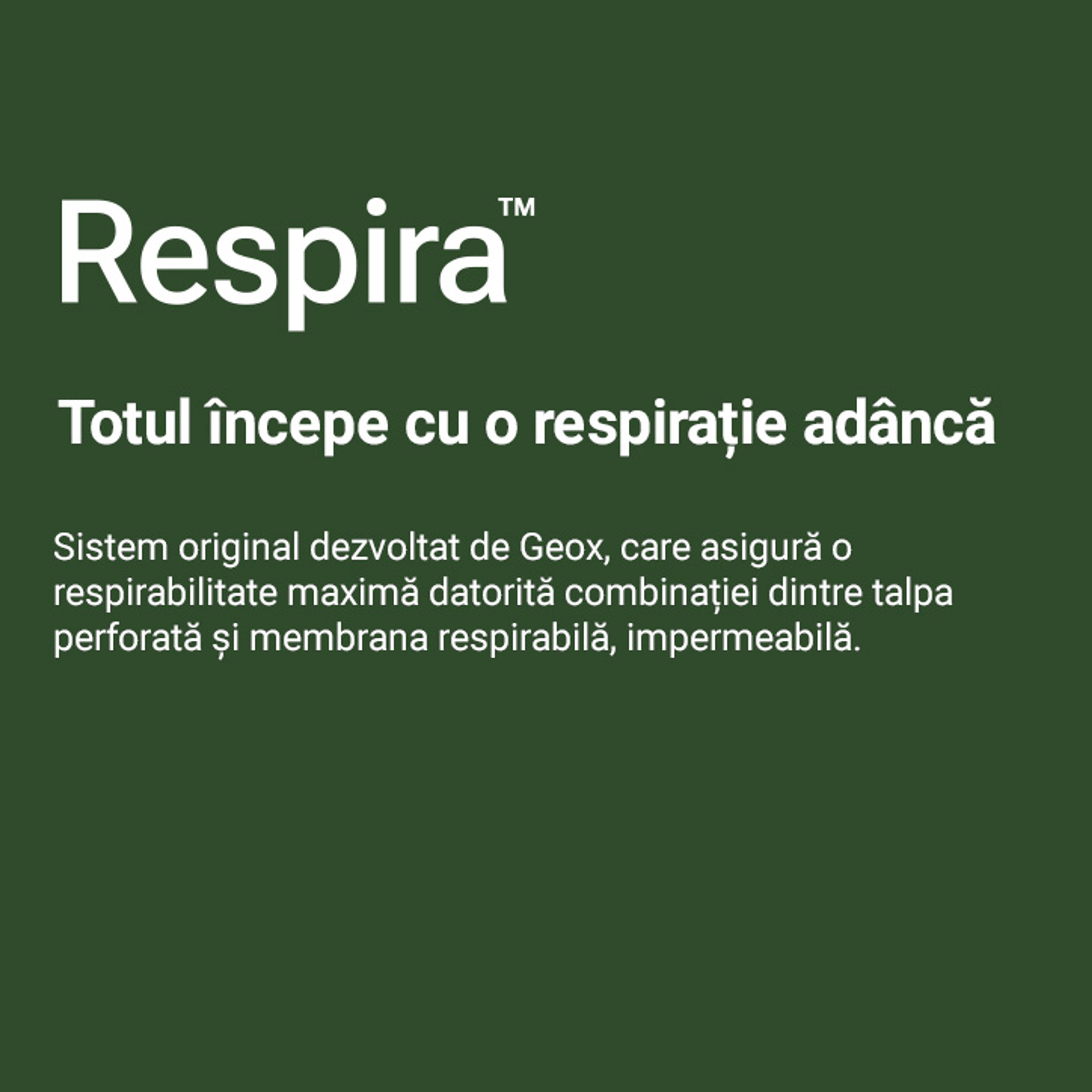Respira™ – confort și picioare uscate