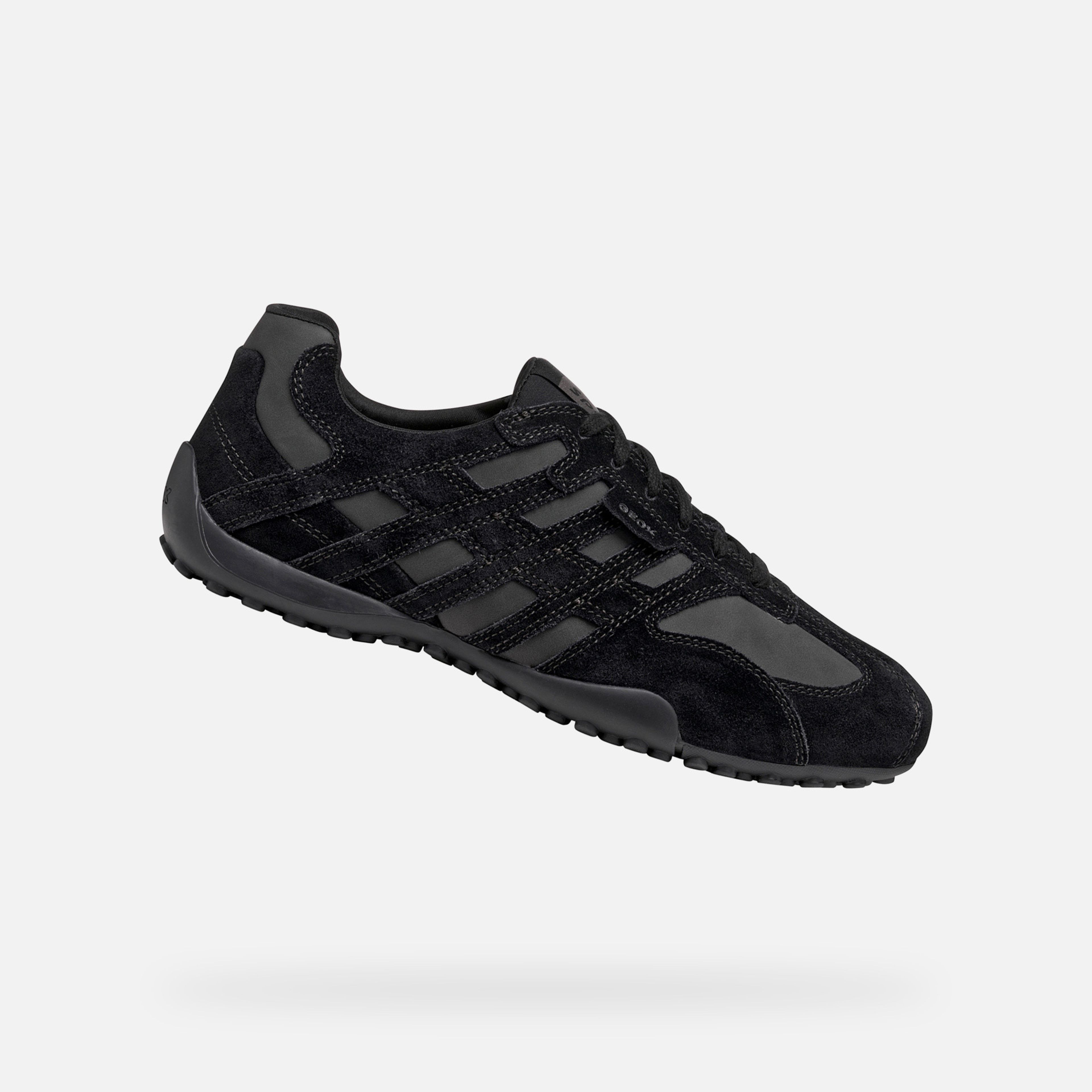 Černé pánské tenisky Geox Snake Original - 001