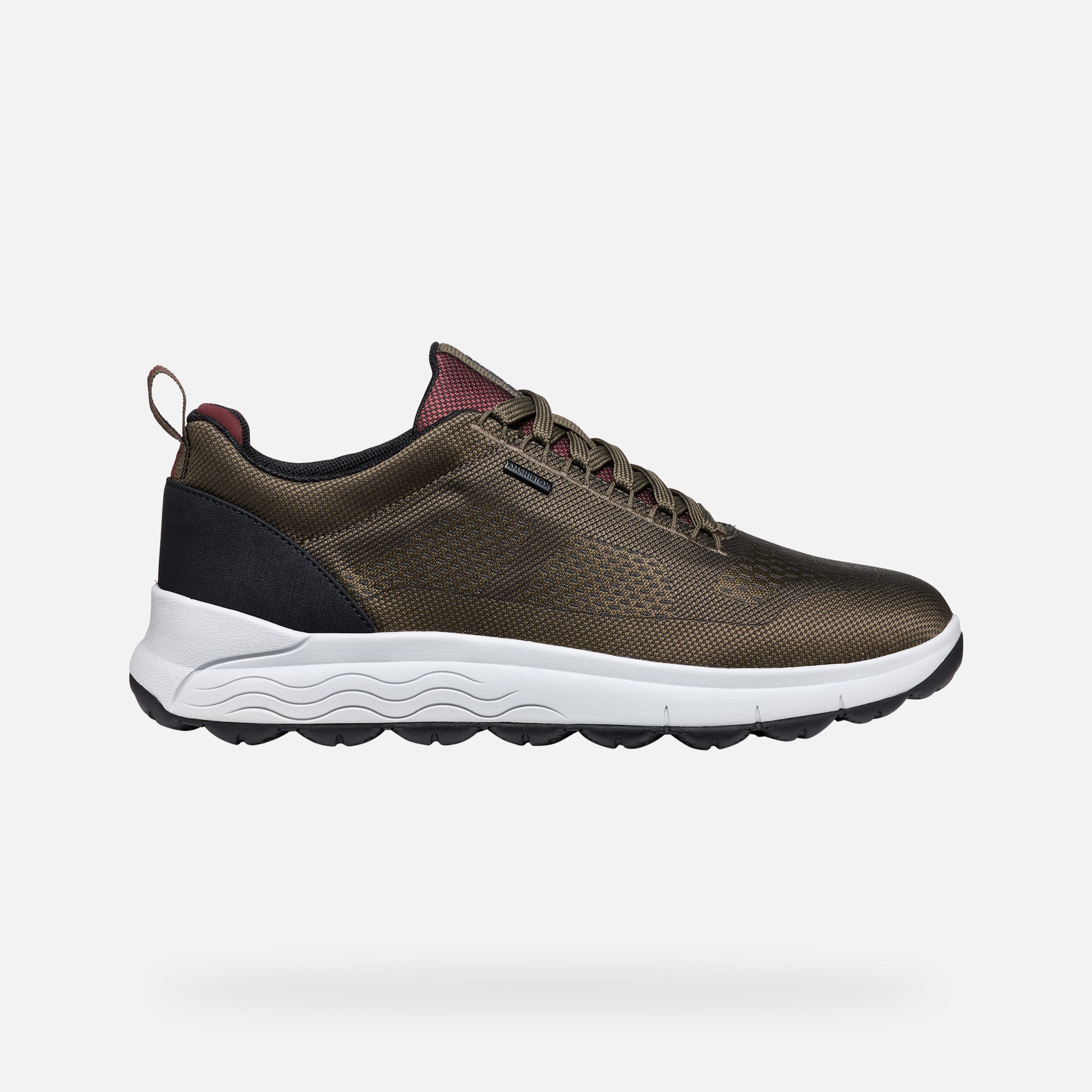 Khaki pánské tenisky Geox Spherica 4x4 B ABX - 002