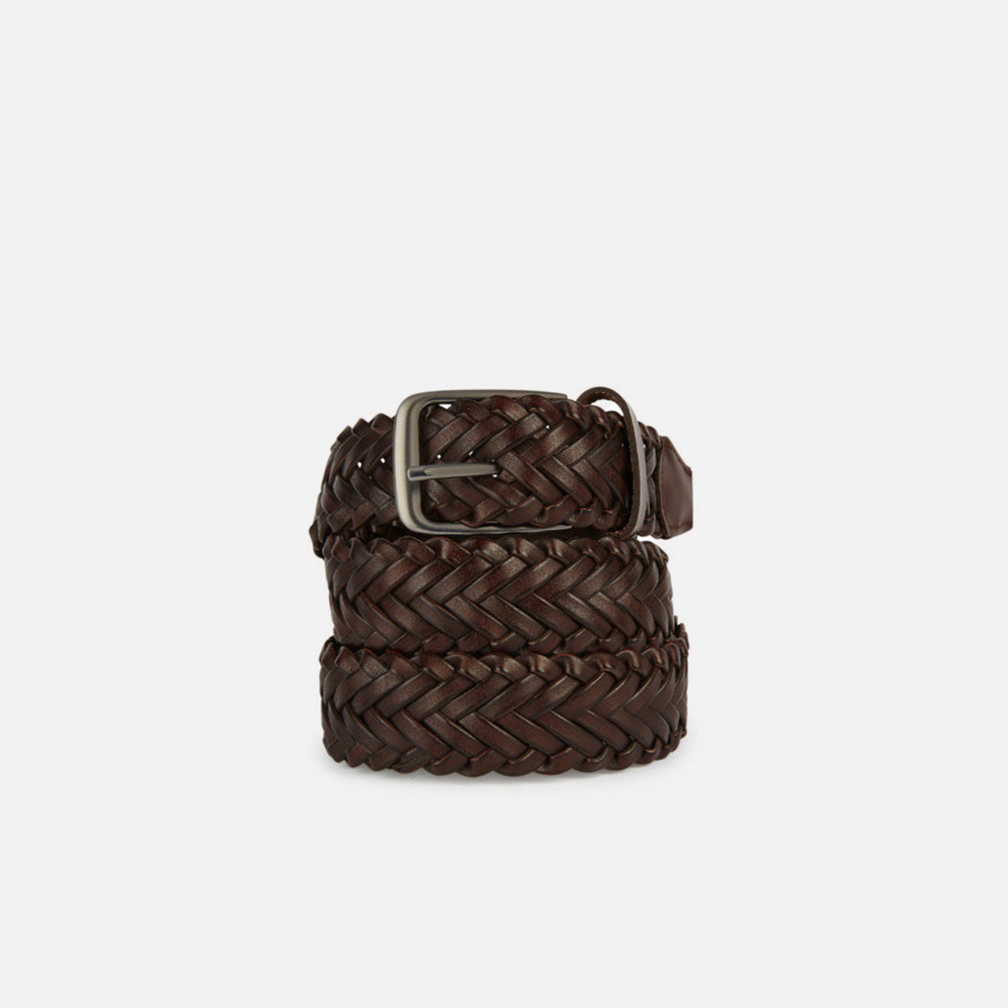 Tmavohnedý pánsky opasok Geox Belt