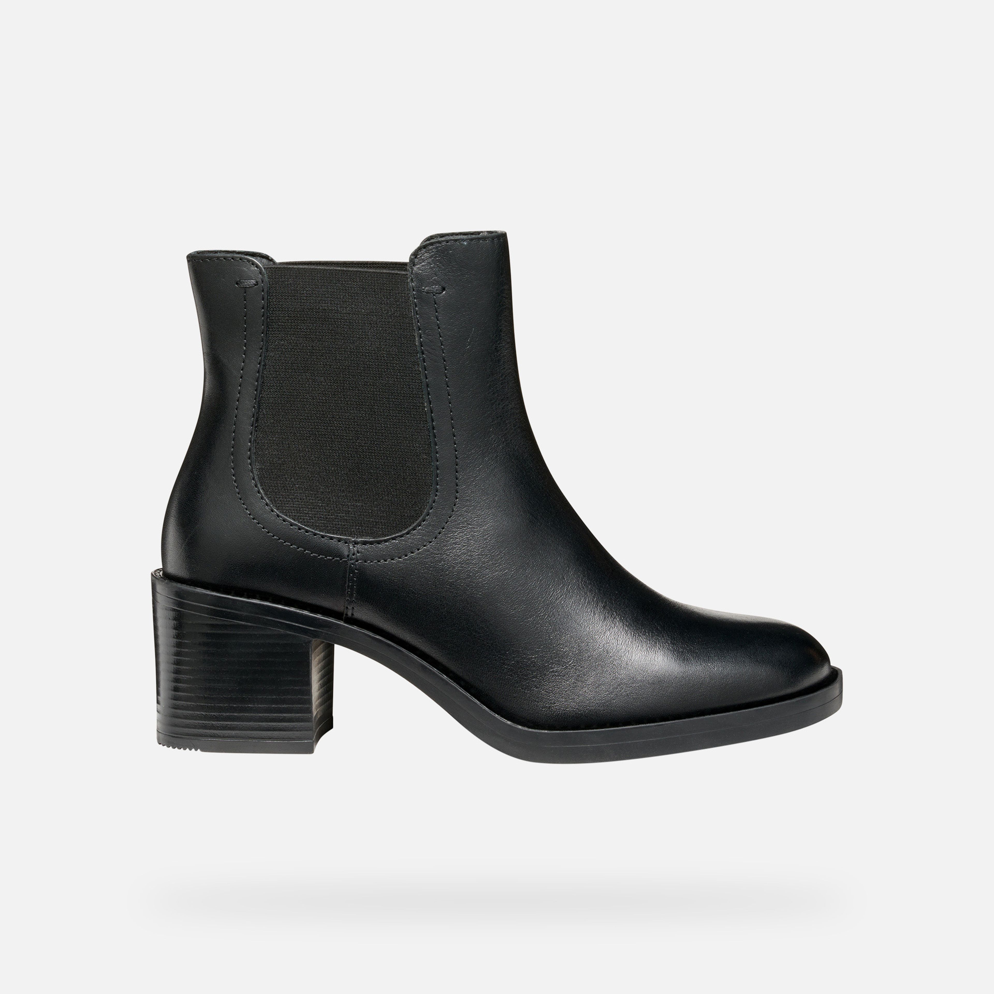 Černá dámská kotníková obuv Geox Serilda 60 - 002