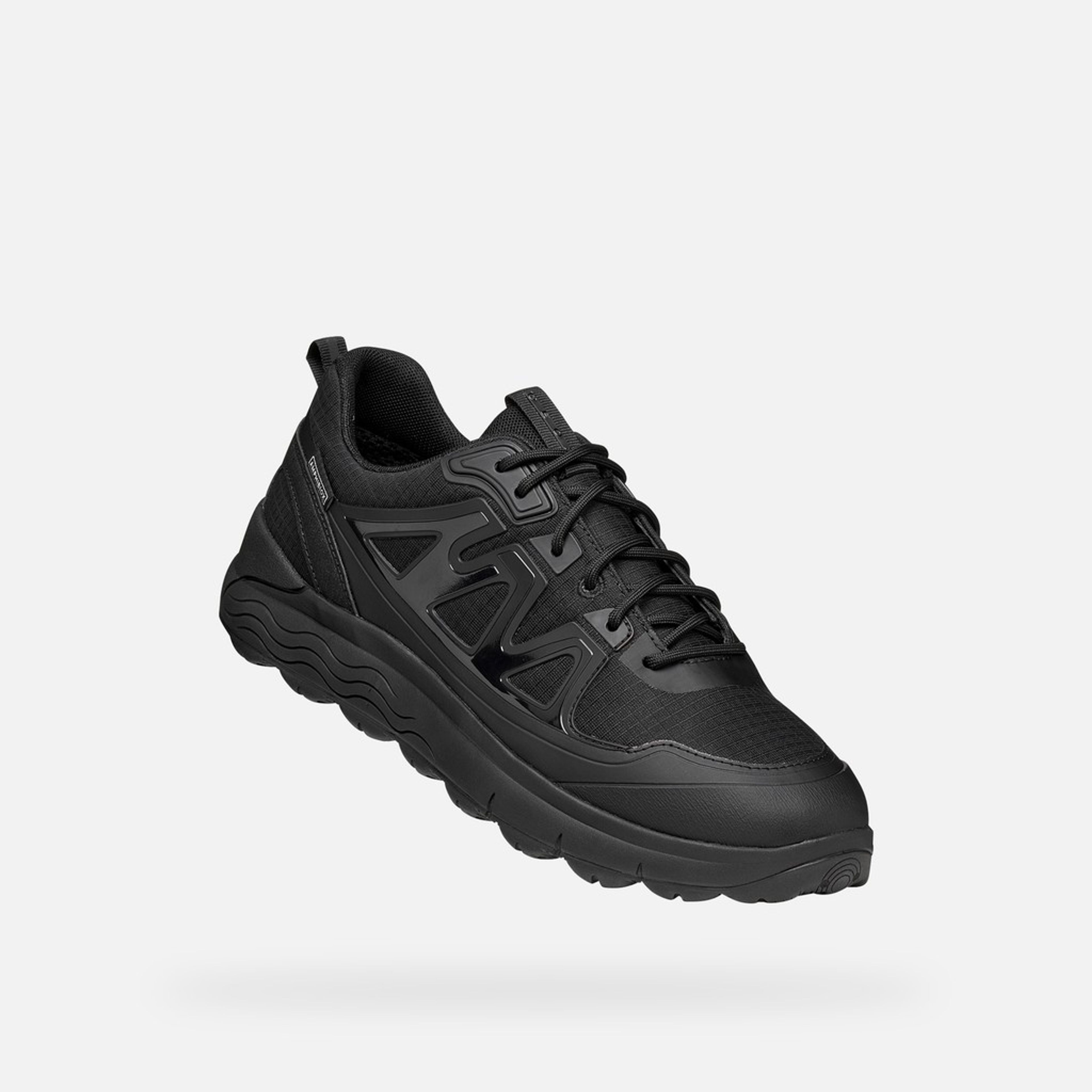 Czarne męskie sneakersy Geox Spherica 4X4 B ABX - 005