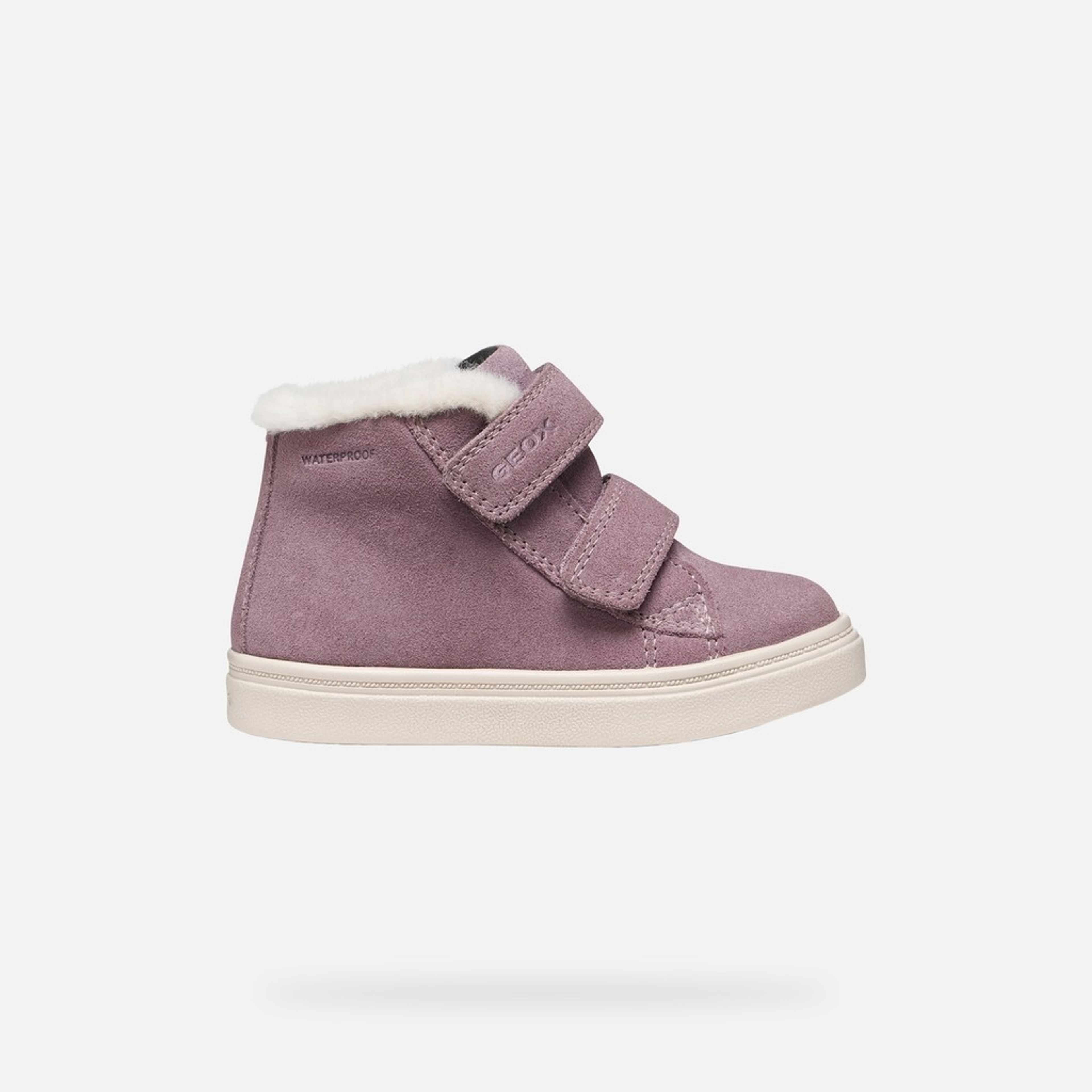 Sneakers mov pentru fete Geox Nashik WPF - 002