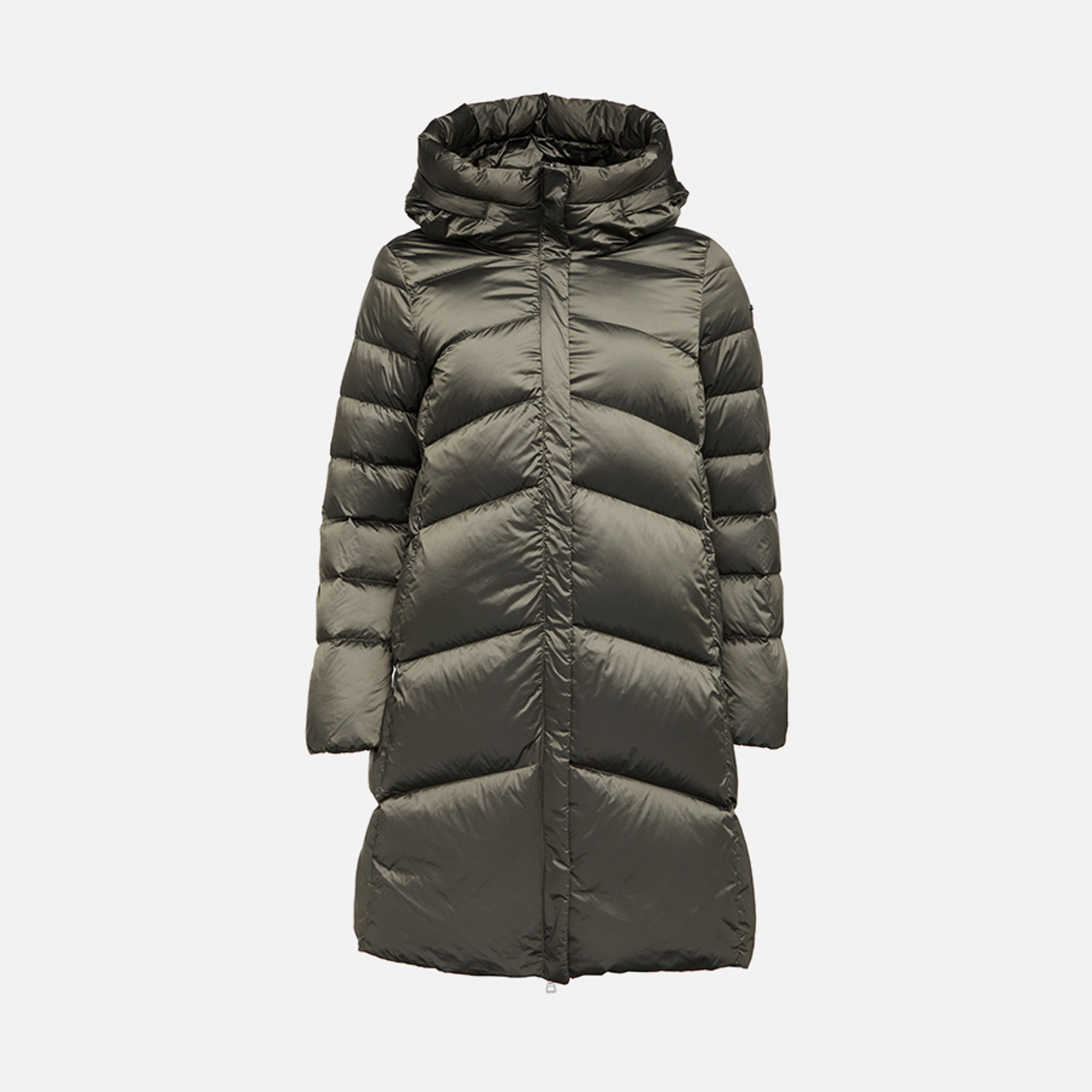 Šedá dámská parka Geox Adrya