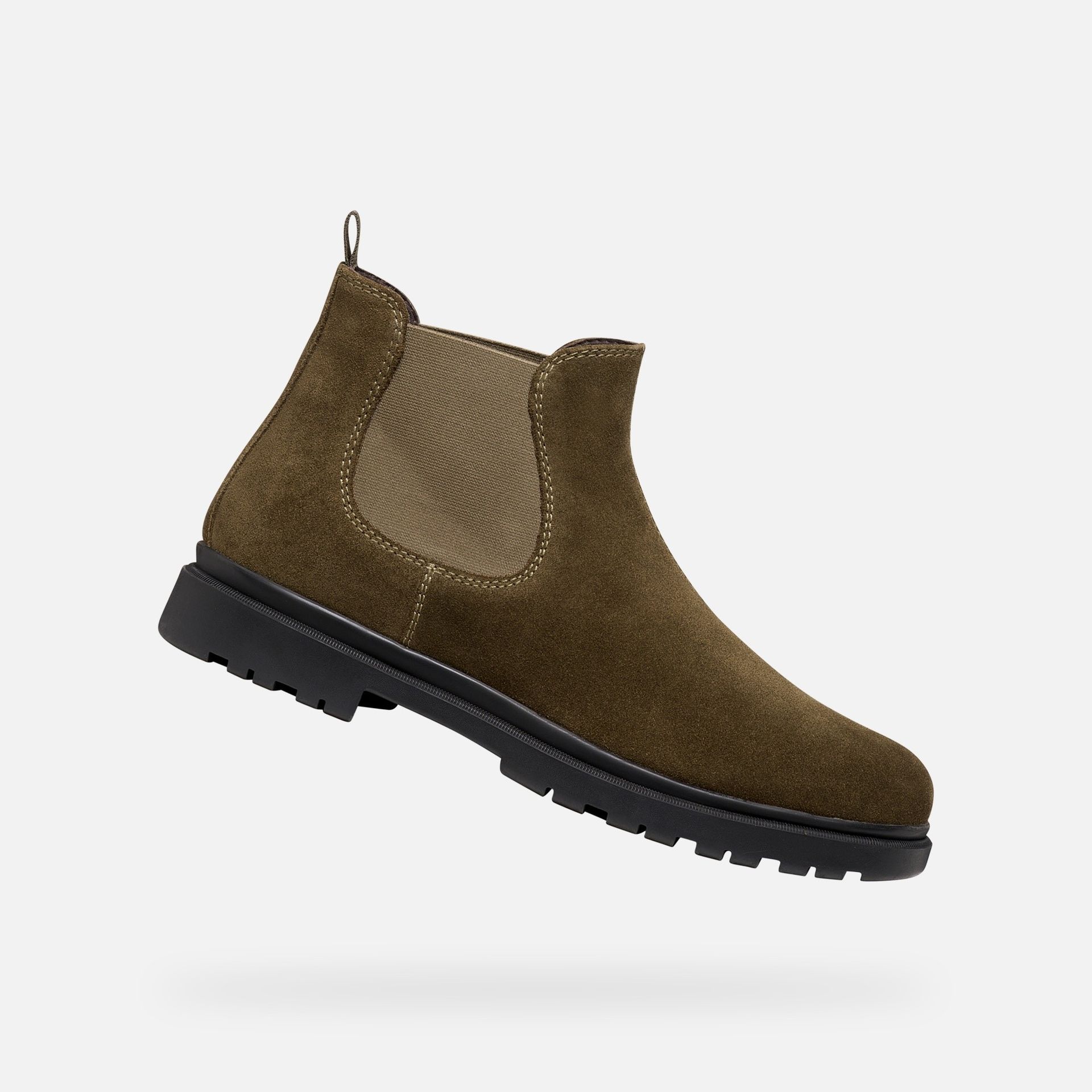 Khaki pánska členková obuv Geox Andalo - 001