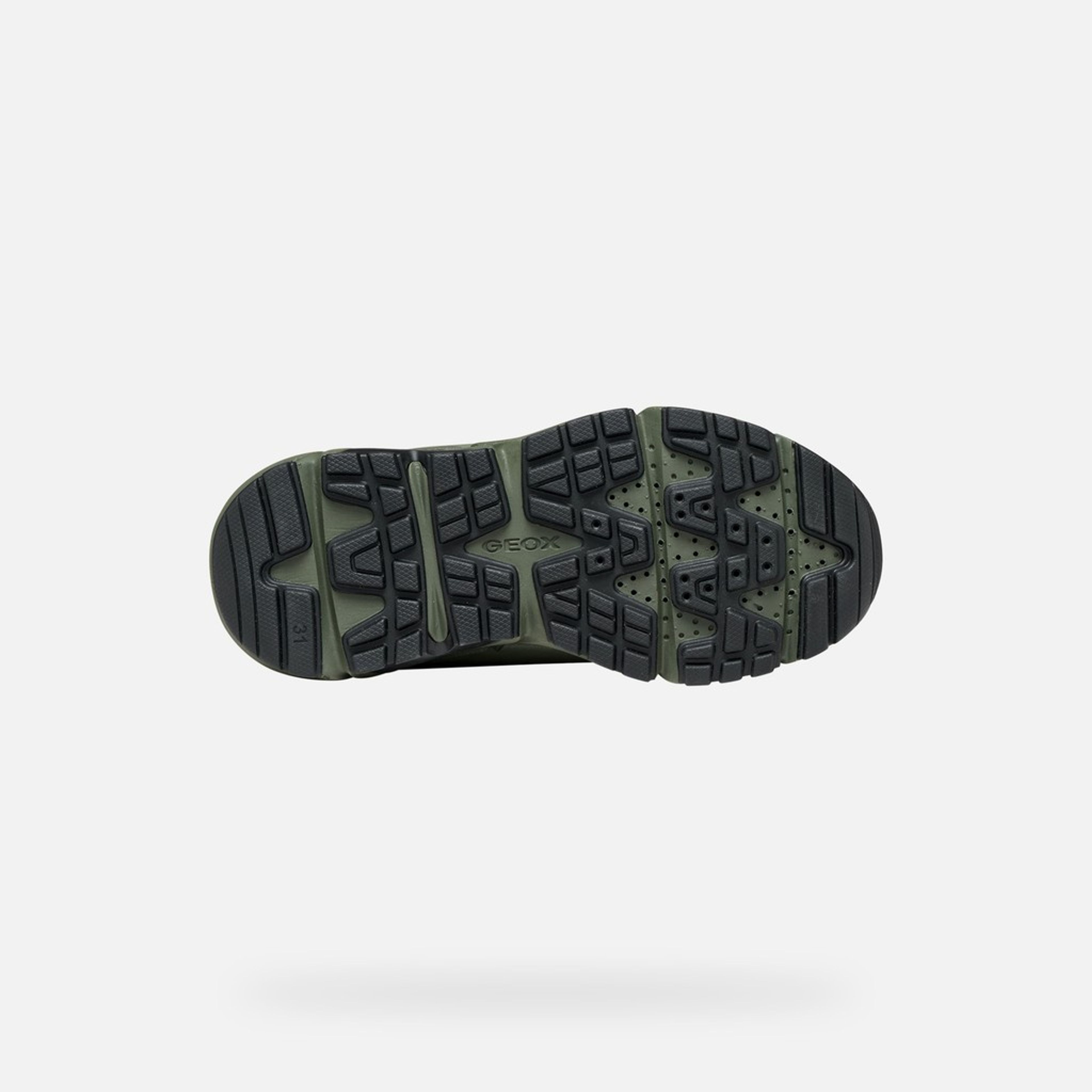 Čierna chlapčenská členková obuv Geox Flexyper Plus - 007