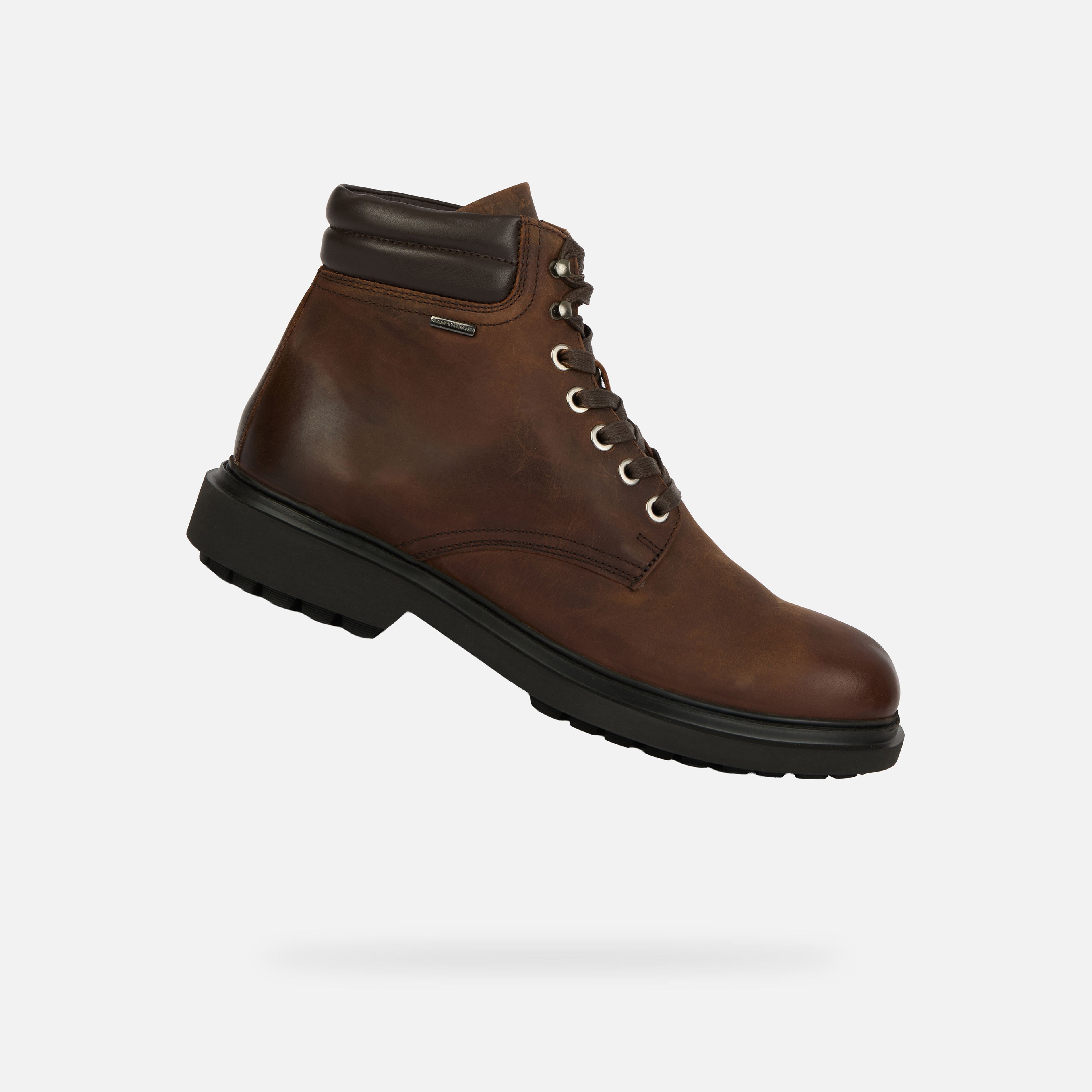 Hnedá pánska členková obuv Geox Faloria B ABX