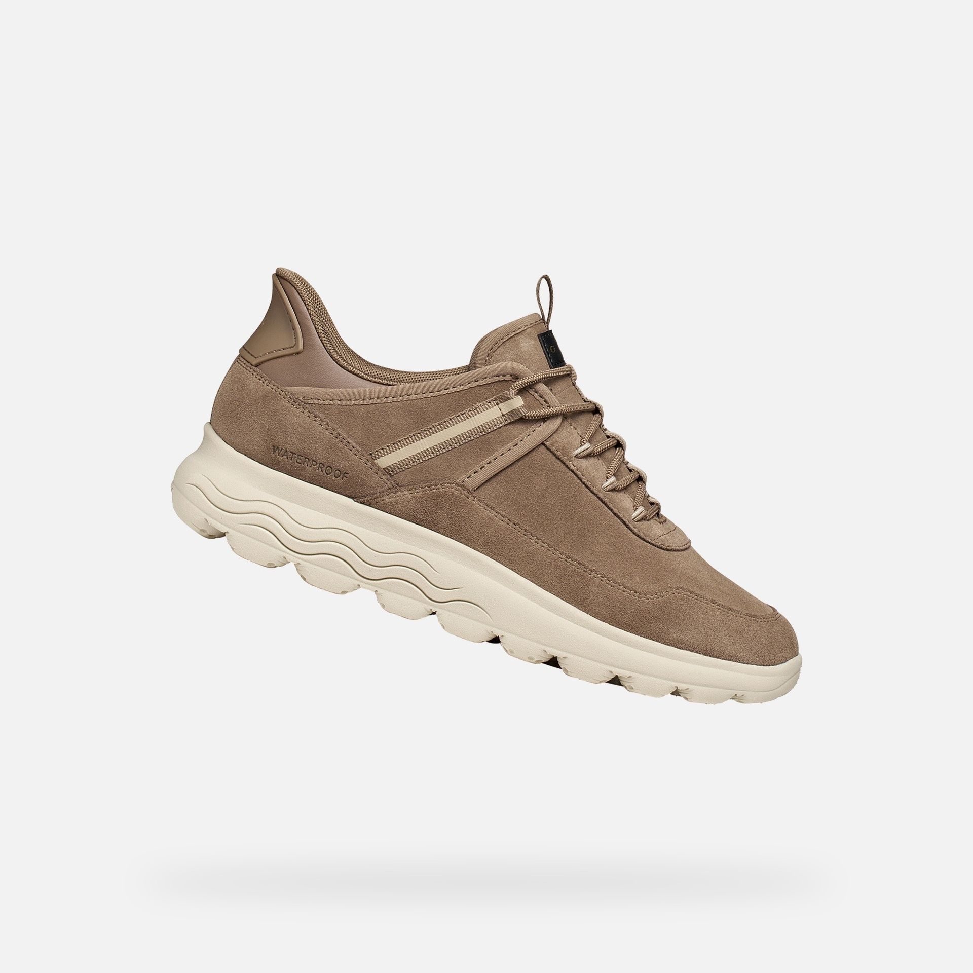 Hnedé dámske tenisky Geox Spherica Plus WPF - 001