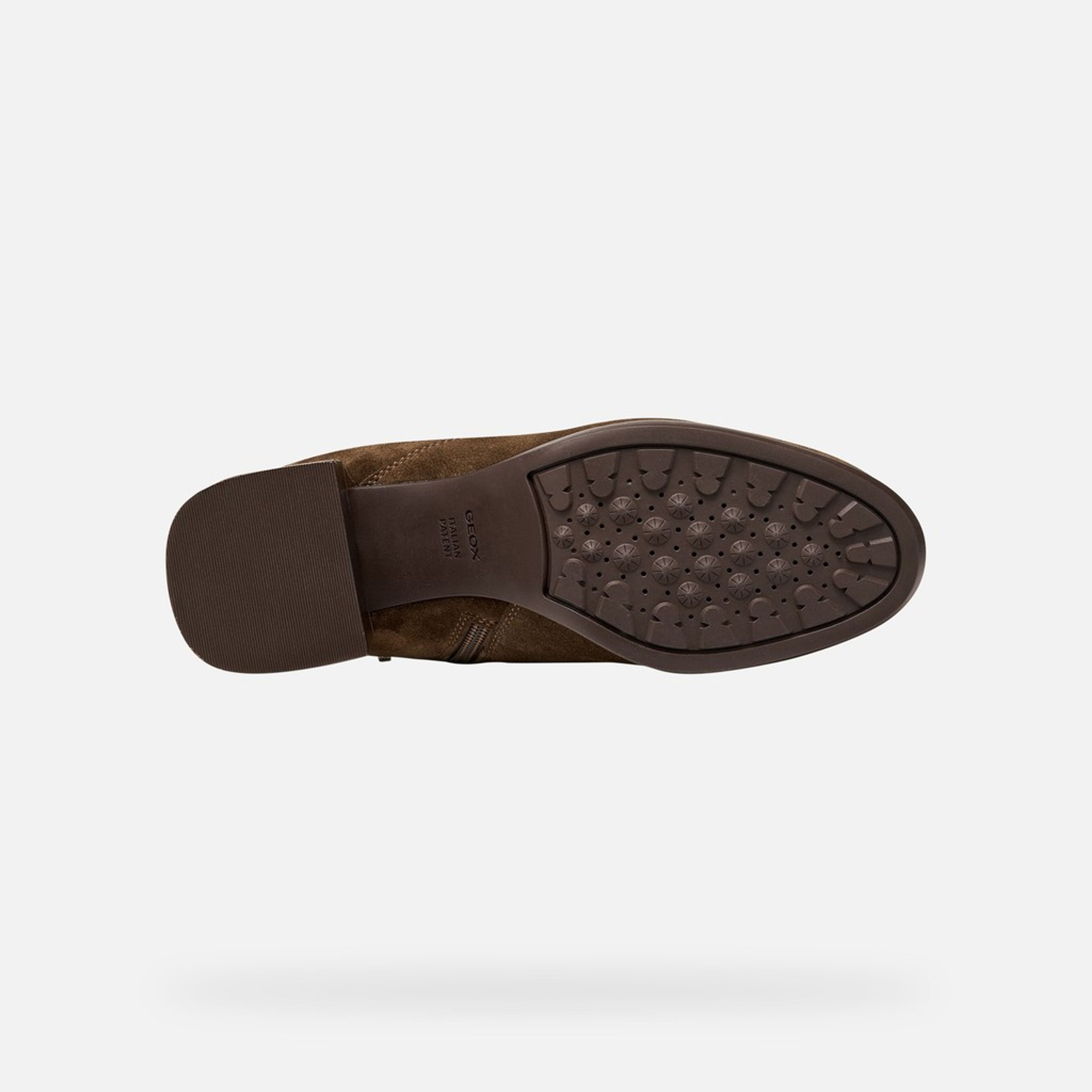 Cizme maro închis pentru femei Geox Walk Pleasure 55T - 006