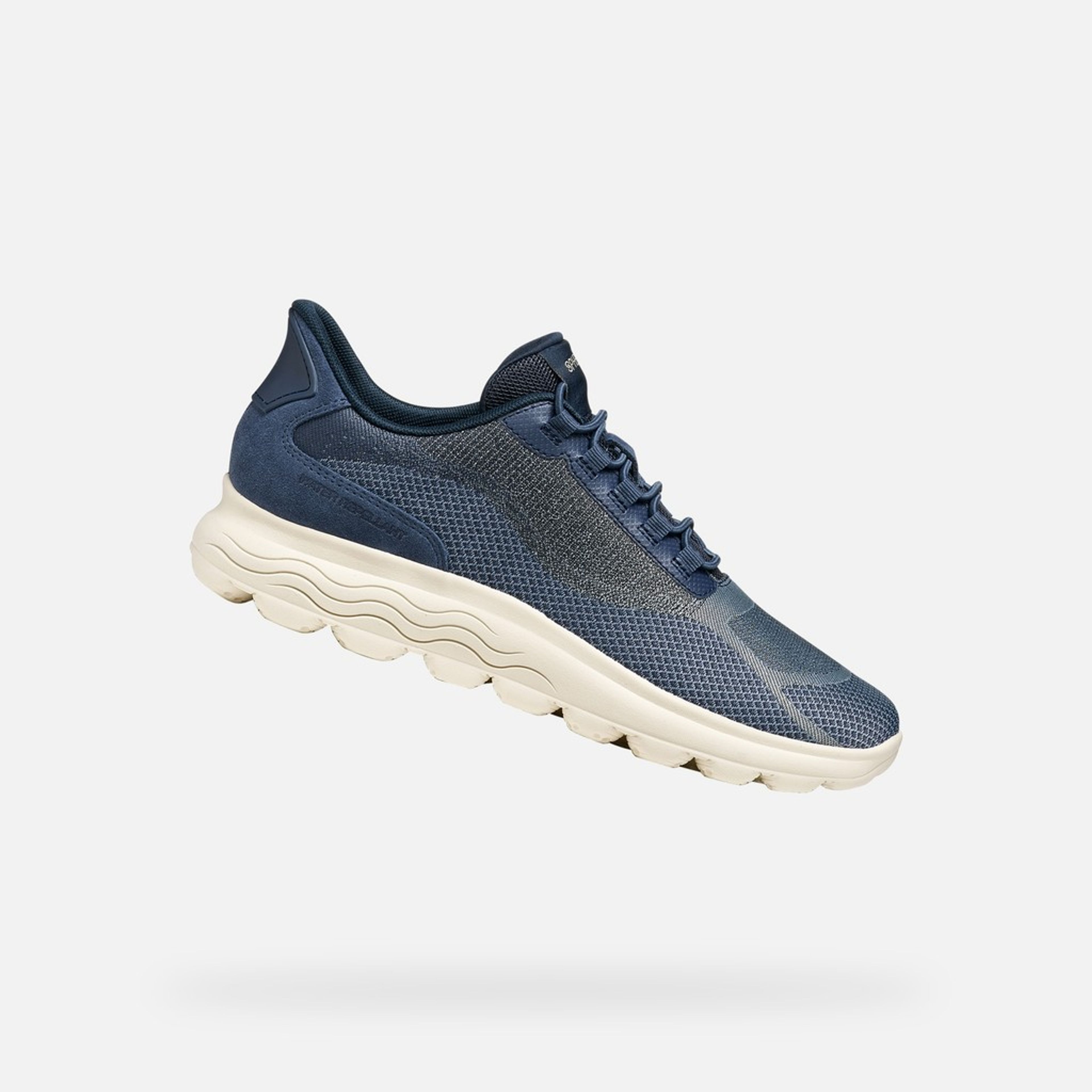 Sneakers albastru închis pentru femei Geox Spherica Plus WR - 001
