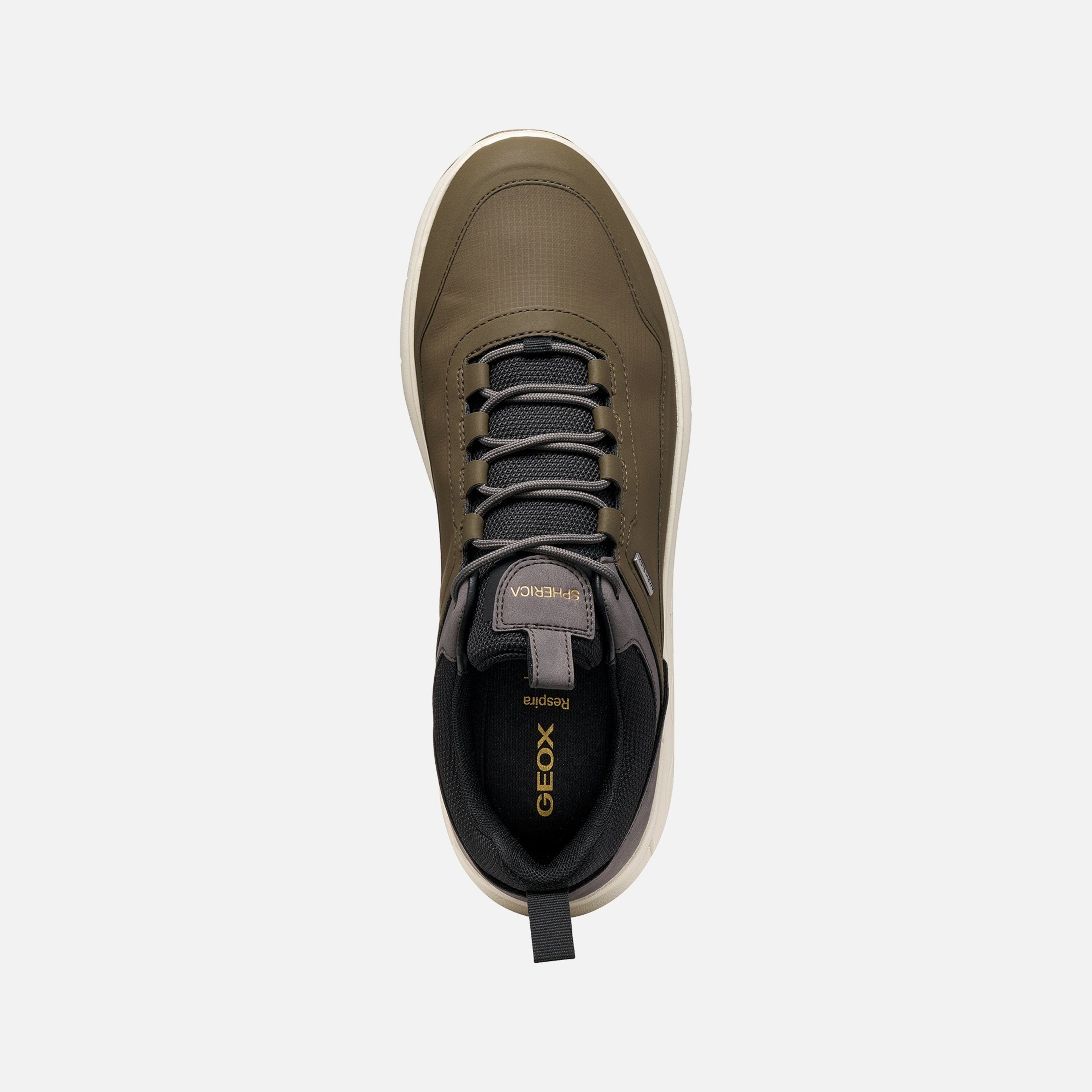 Khaki pánske tenisky Geox Spherica 4X4 B ABX - 007
