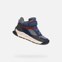 Tmavě modrá chlapecká kotníková obuv Geox Flexyper Pro Boy B-Tmavě modrá - 003