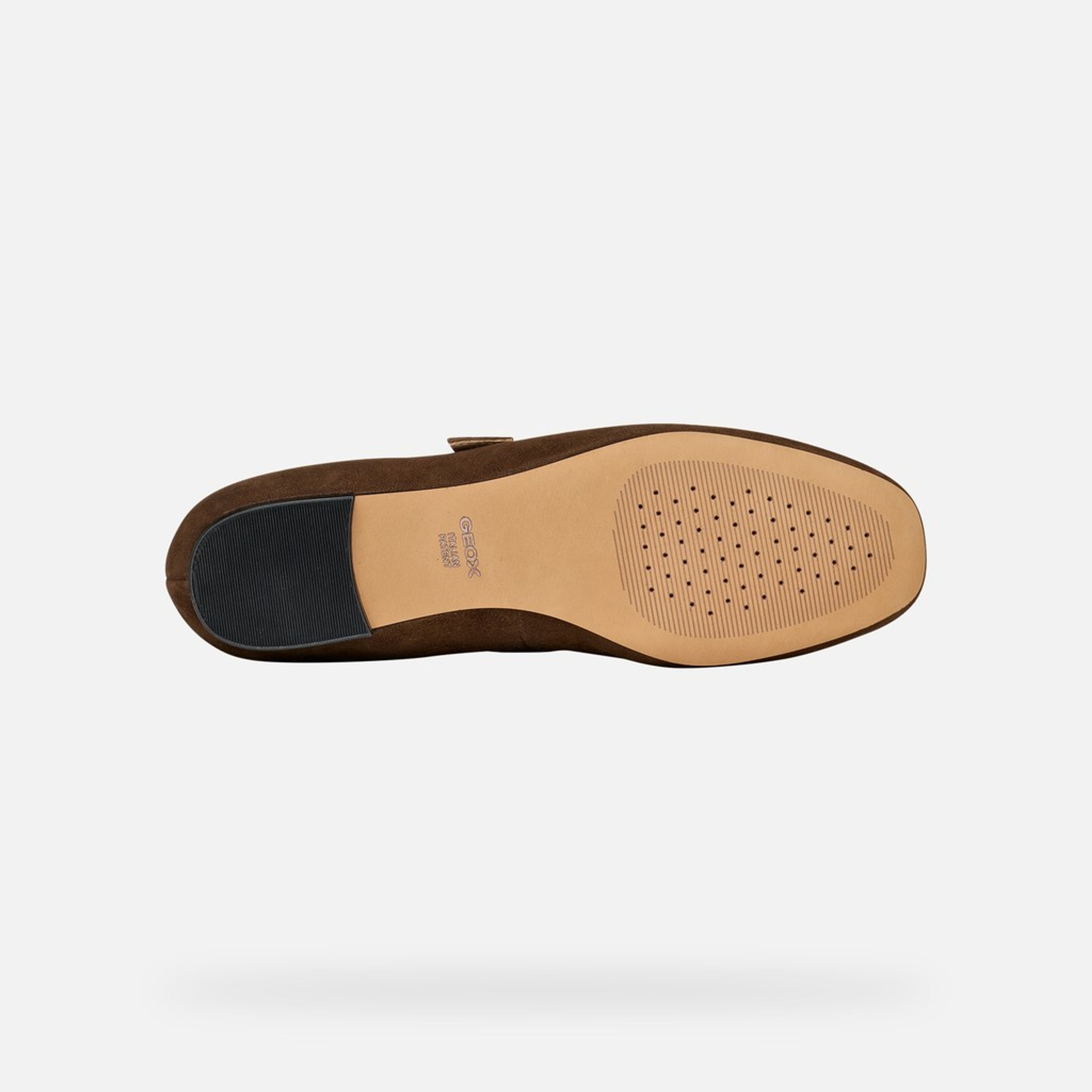 Tmavě hnědé dámské baleríny Geox Azlea - 006