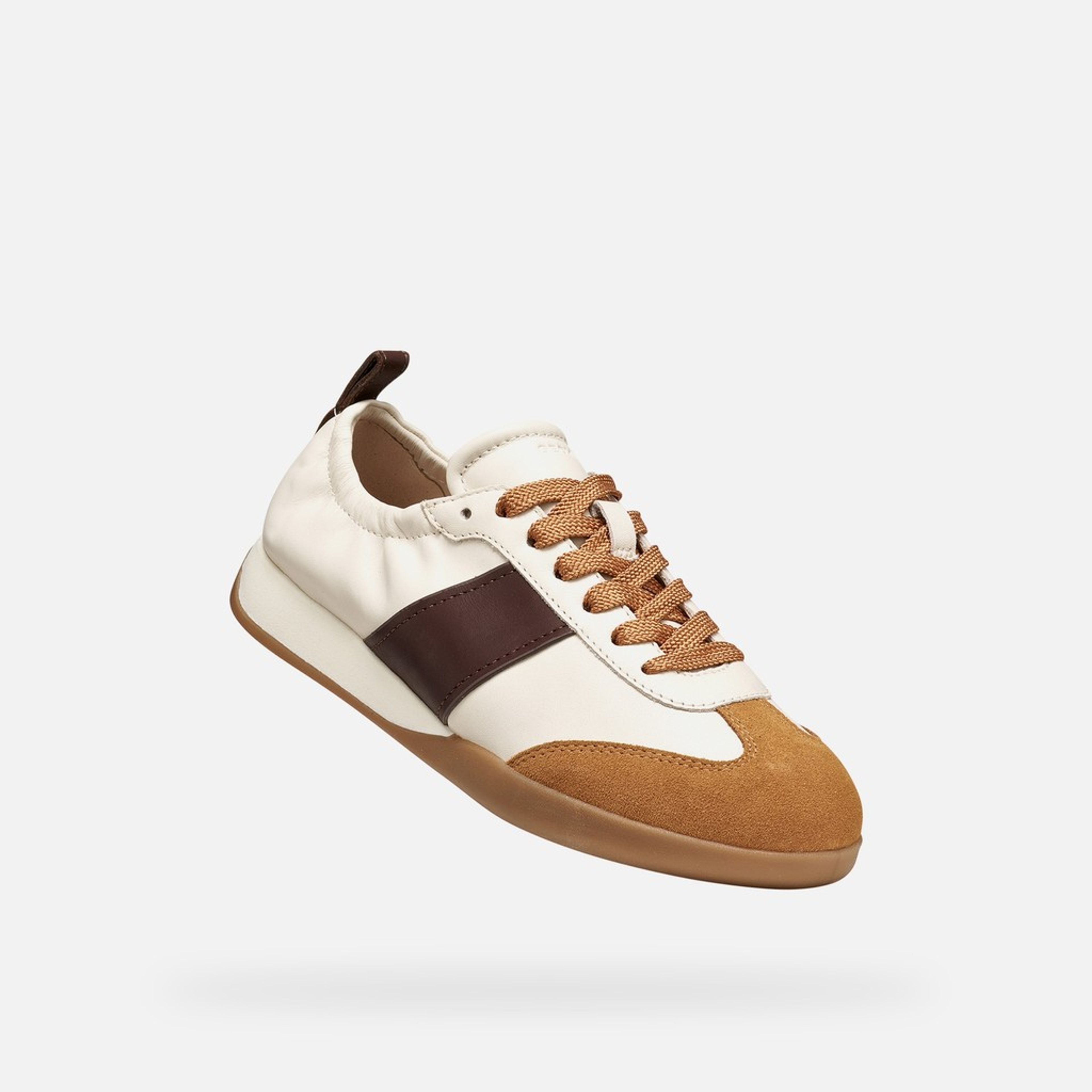 Krémové dámské tenisky Geox Maryemy - 004