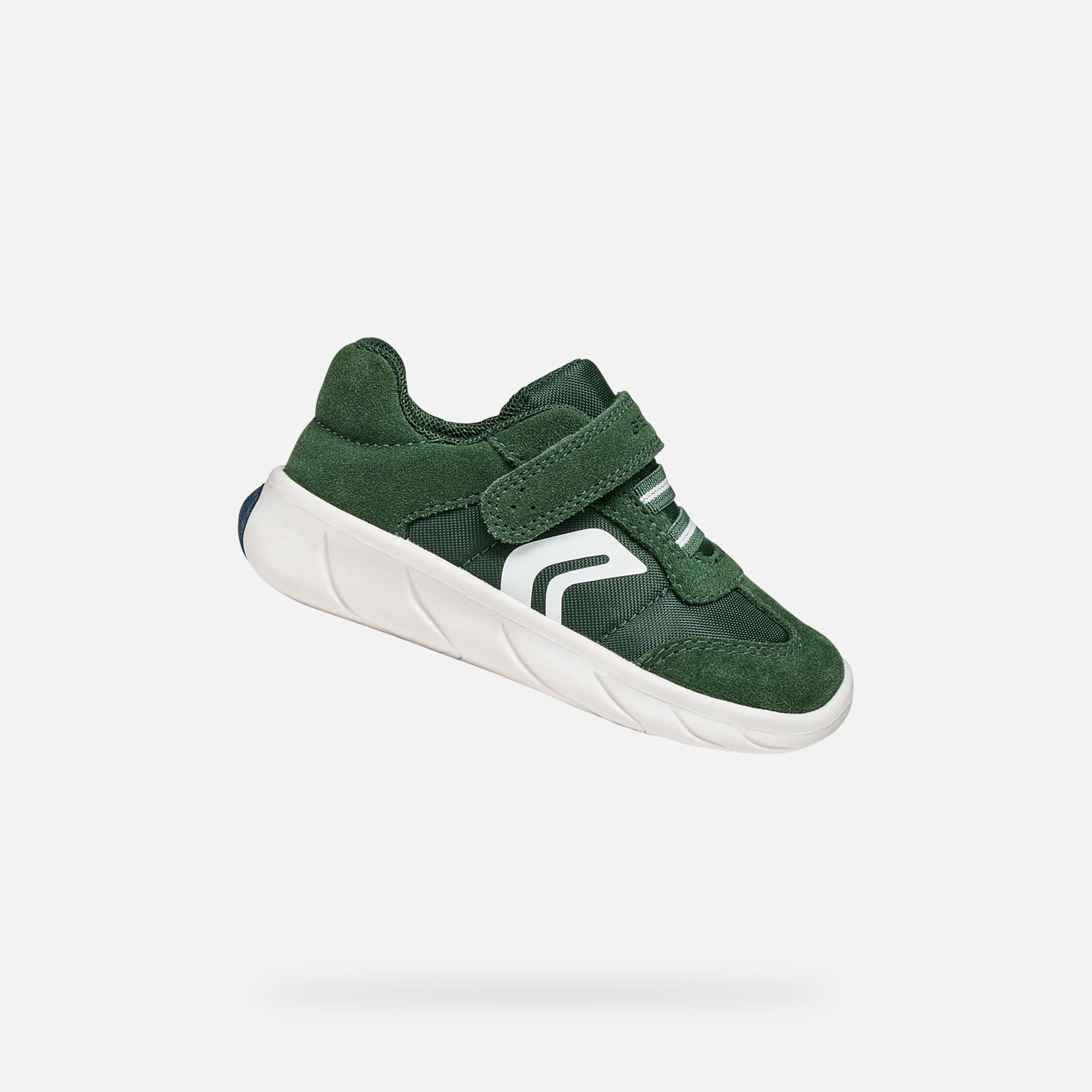 Zelené chlapčenské barefoot tenisky Geox Foot-run - 001