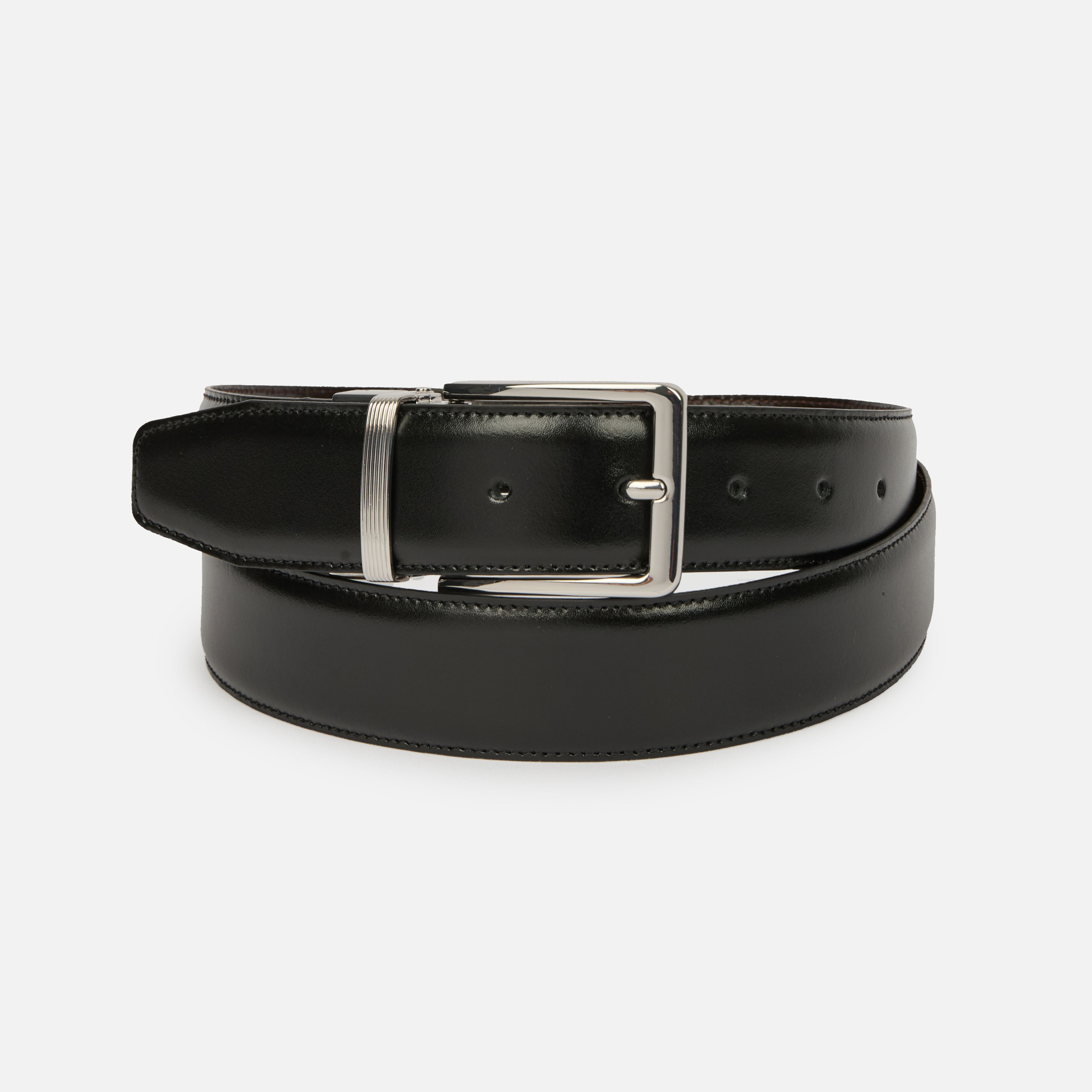Černý pánský pásek Geox Belt