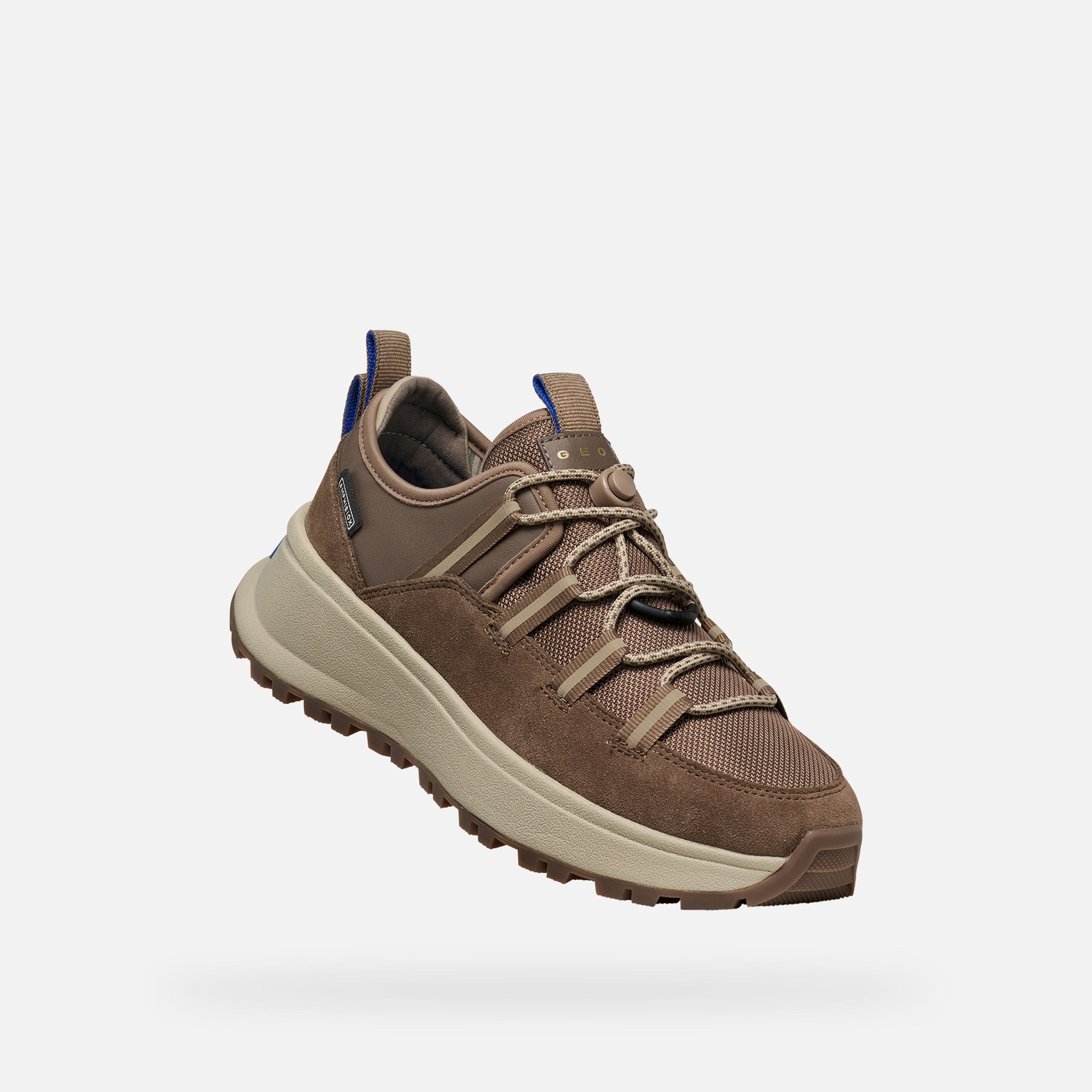 Hnedé dámske tenisky Geox GXRN-03 B ABX - 005