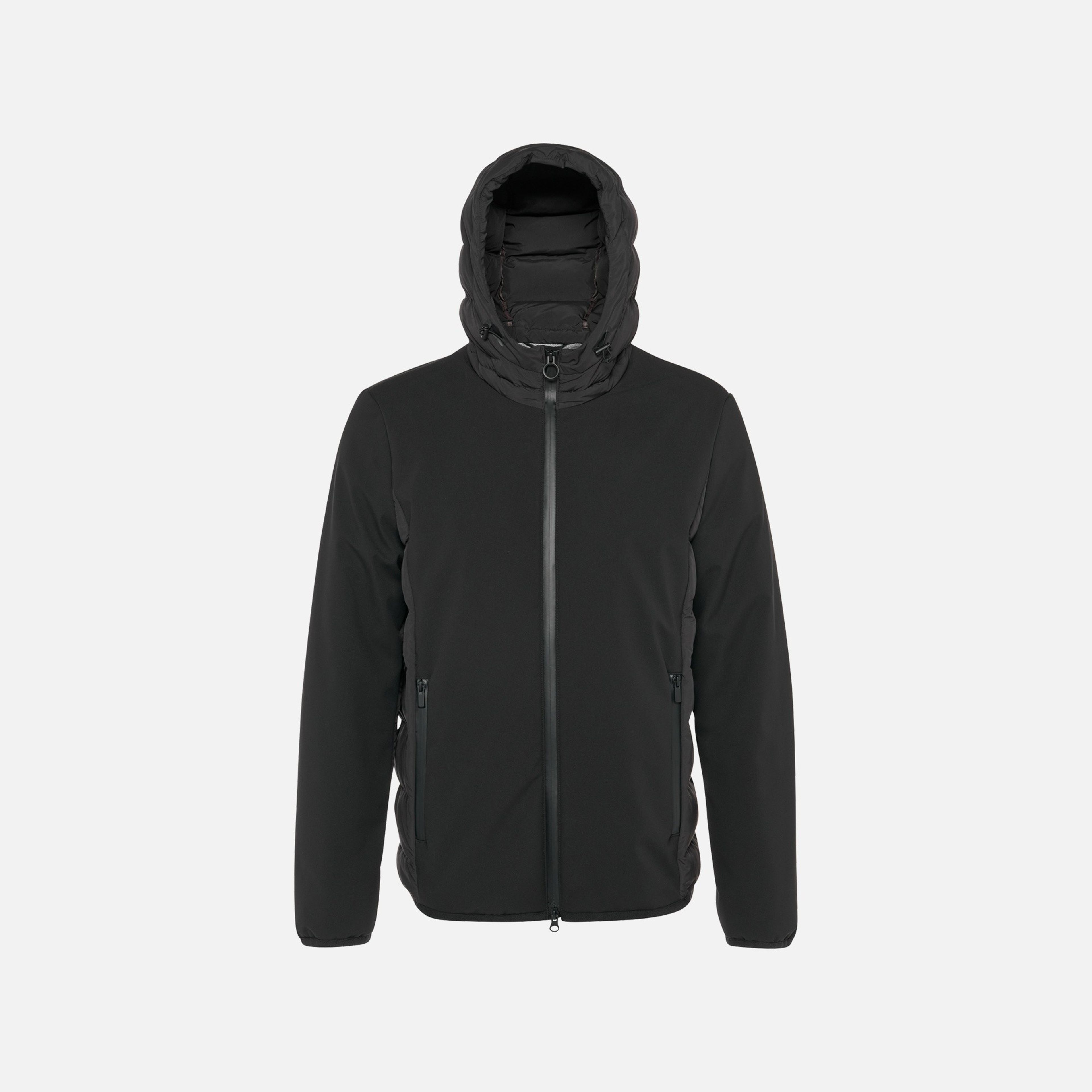 Čierna pánska parka Geox Spherica - 005