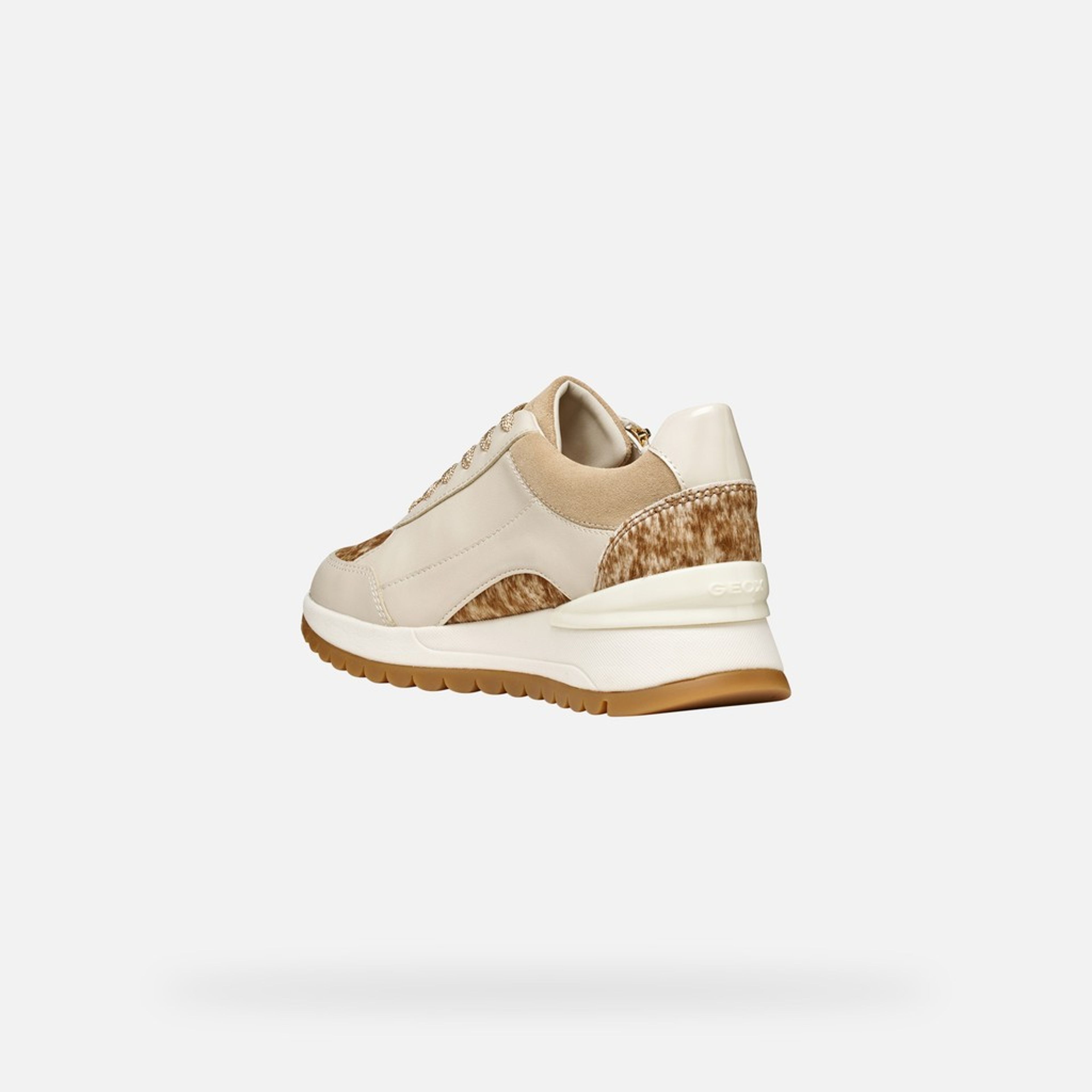 Sneakers crem pentru femei Geox Desya - 003