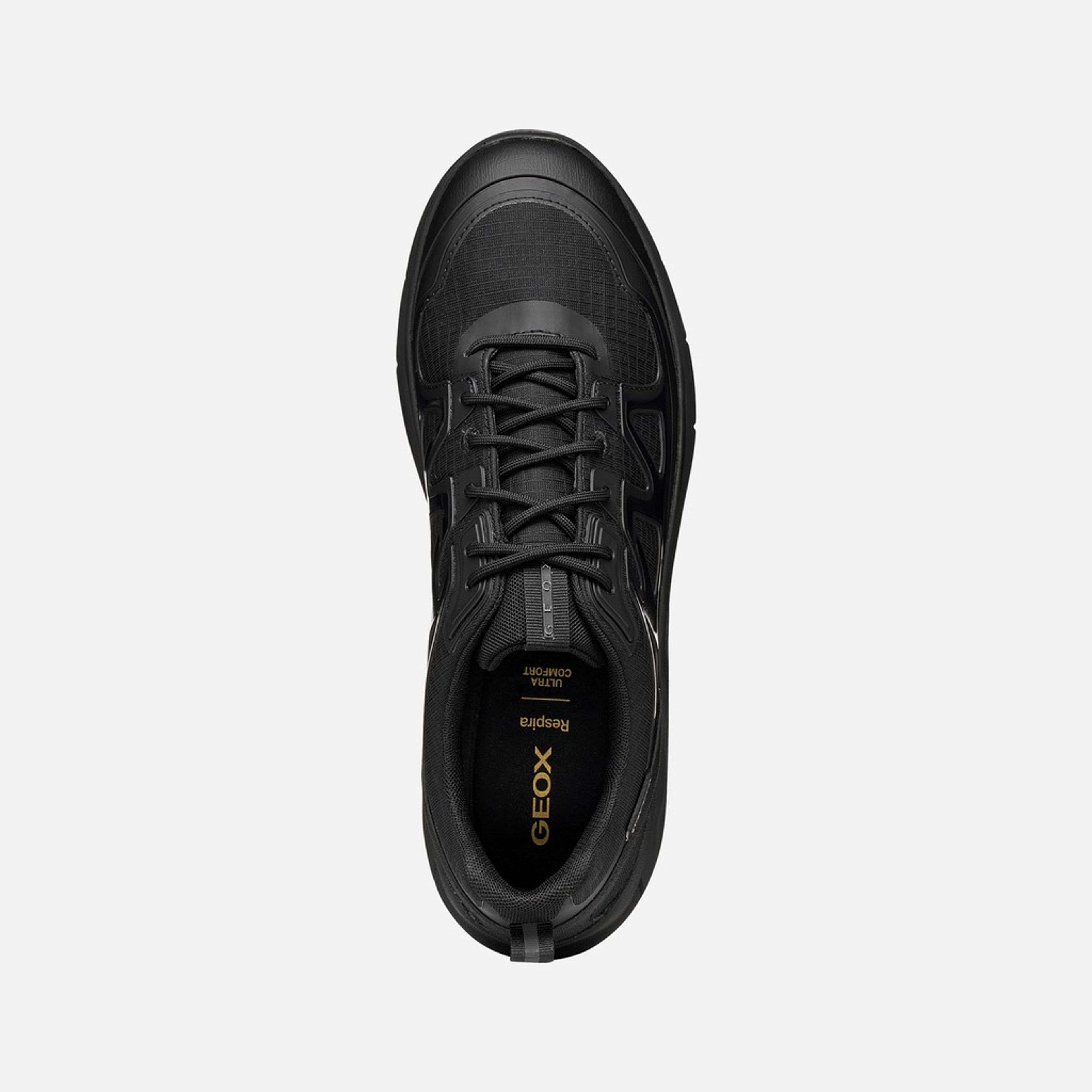 Czarne męskie sneakersy Geox Spherica 4X4 B ABX - 006