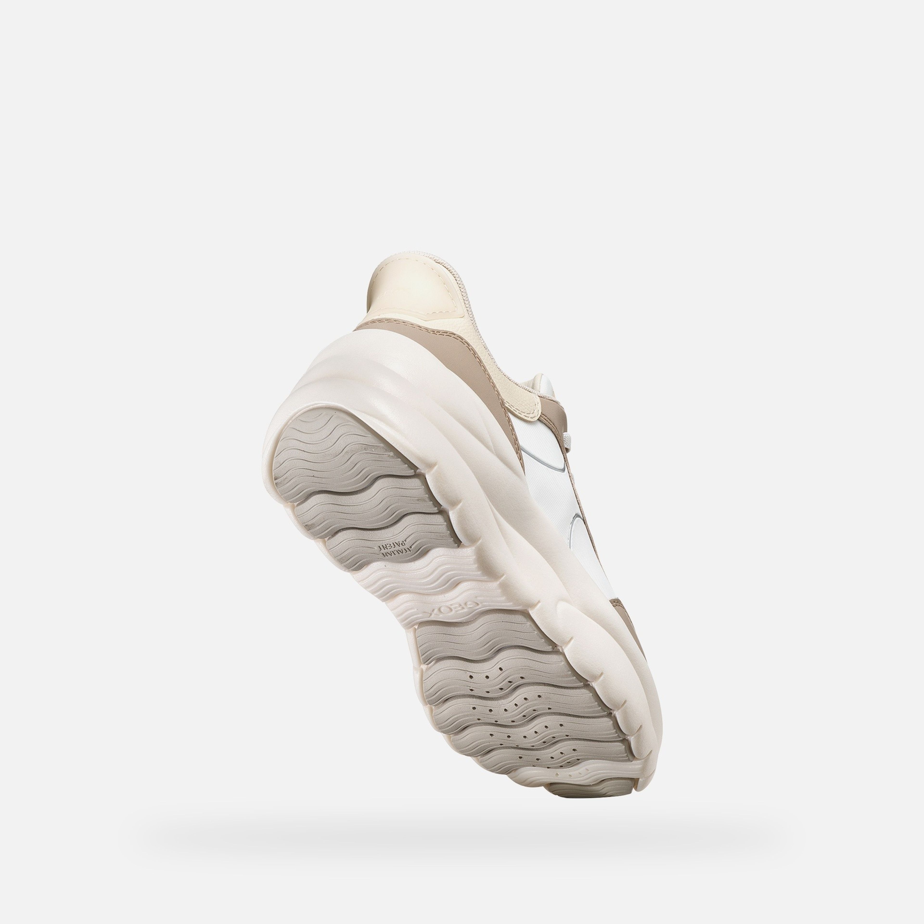 Béžové dámské tenisky Geox Xtors Plus - 009