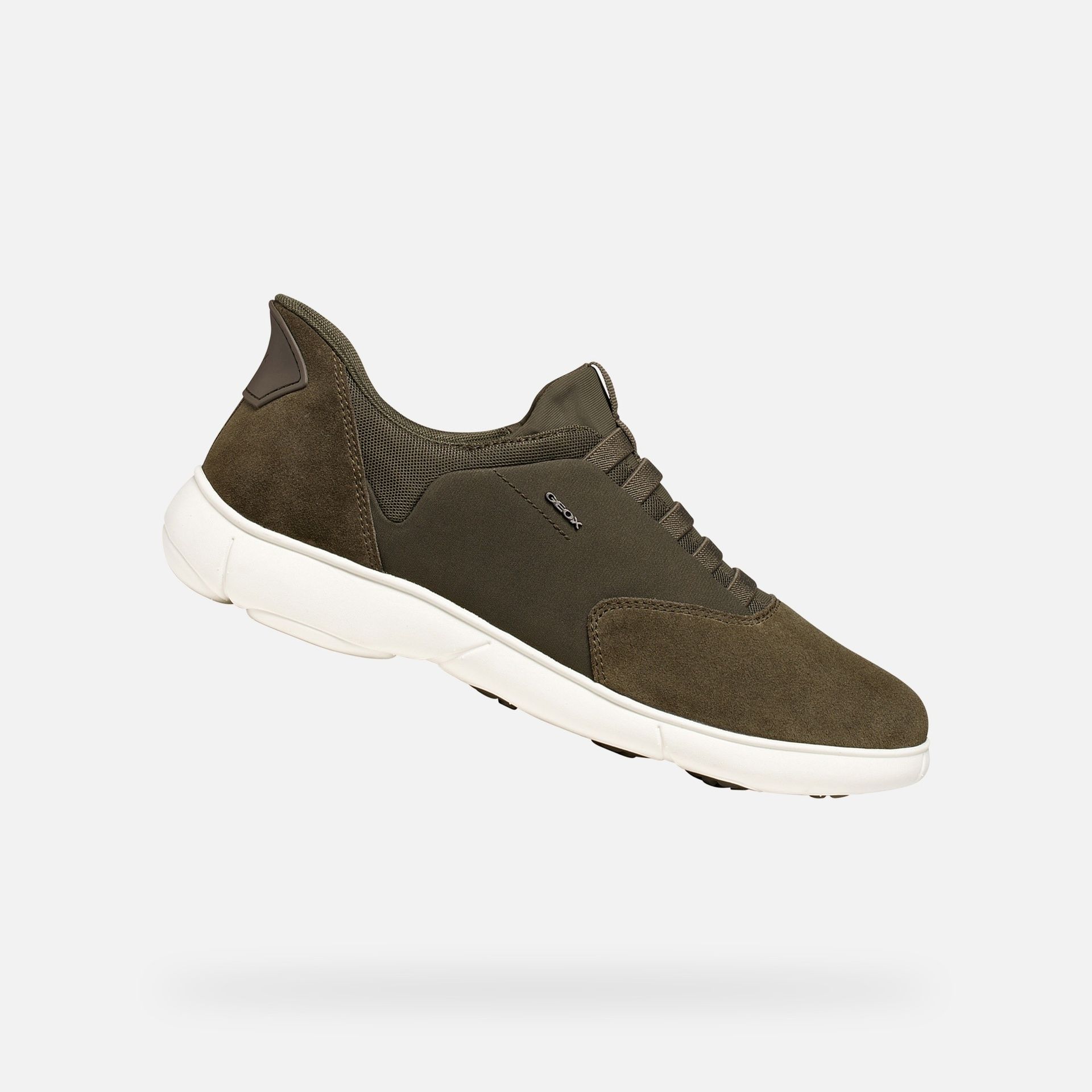 Khaki pánské tenisky Geox Nebula 2.0 Plus Fast in - 001