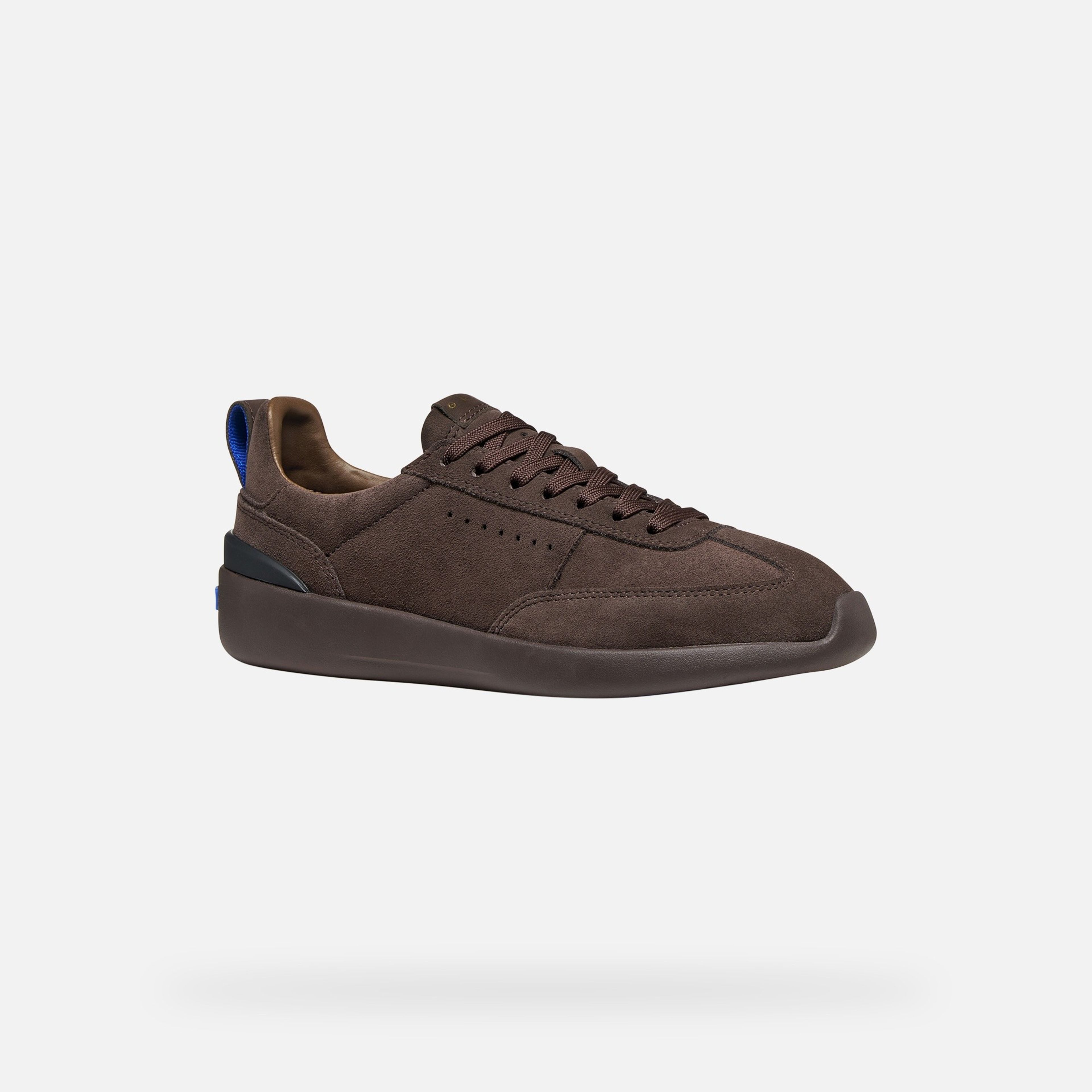 Tmavohnedé dámske tenisky Geox GXRN-02 - 004