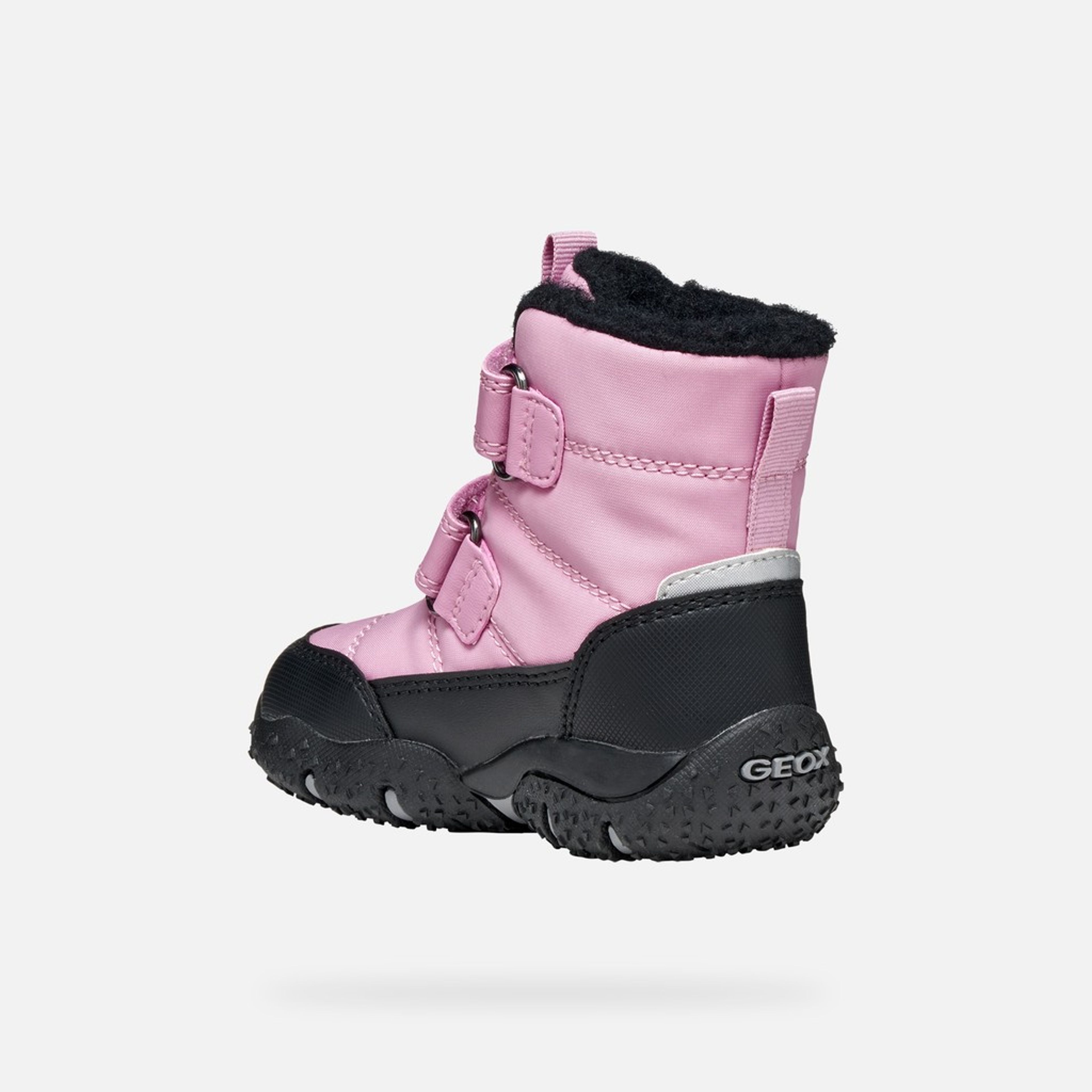 Różowe buty zimowe dla dziewczynek Geox Baltic B ABX - 004