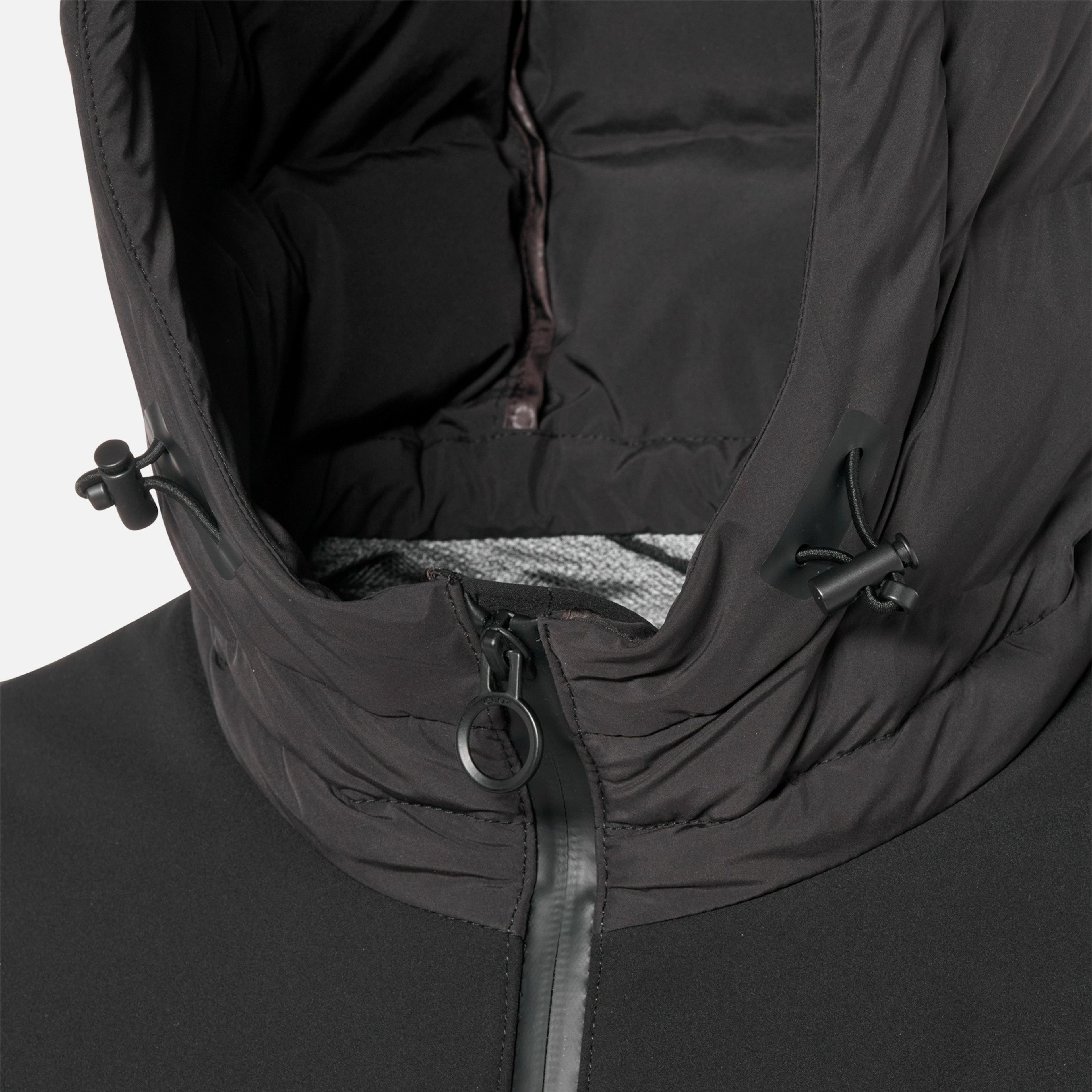 Čierna pánska parka Geox Spherica - 008