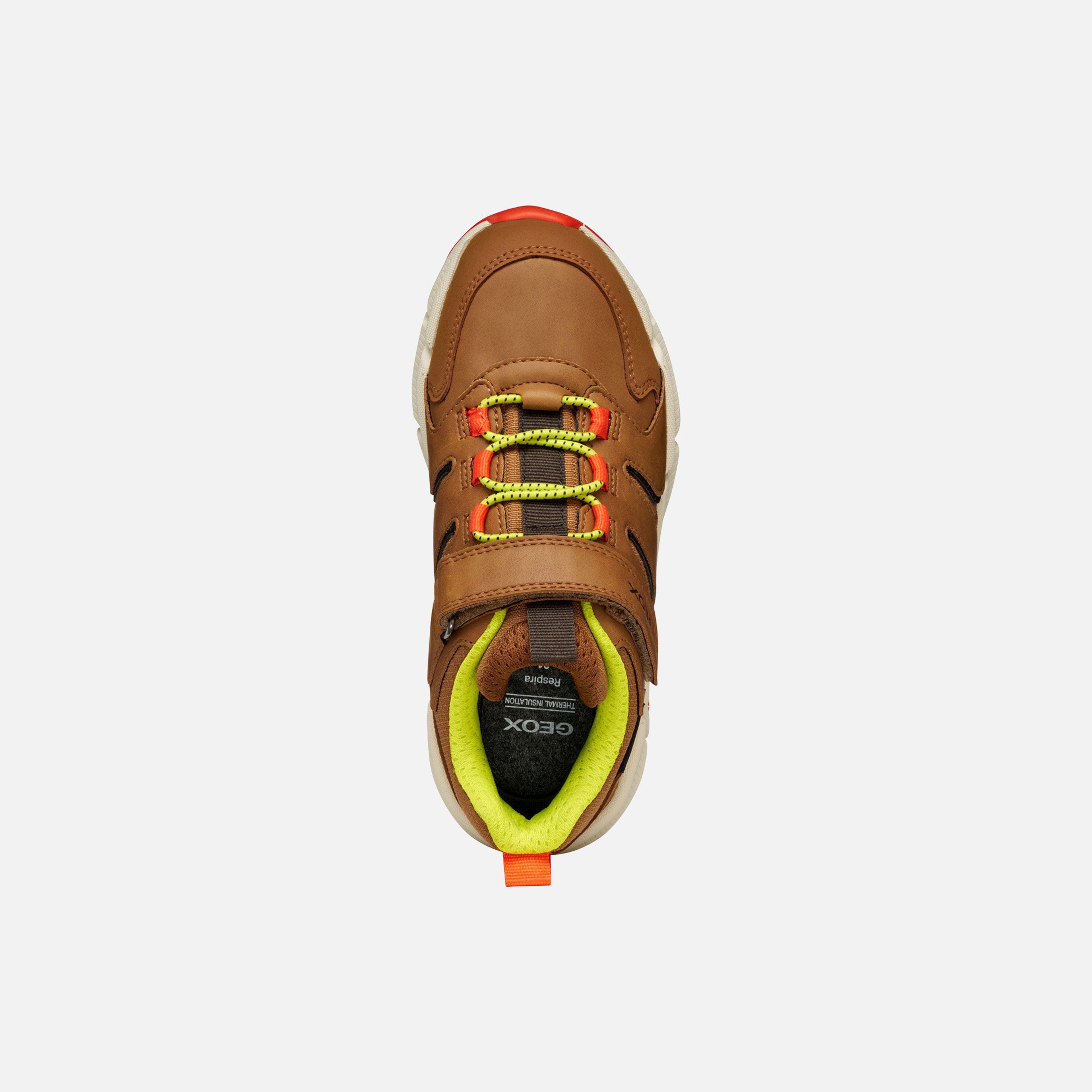 Světle hnědé chlapecké tenisky Geox Flexyper Plus - 006