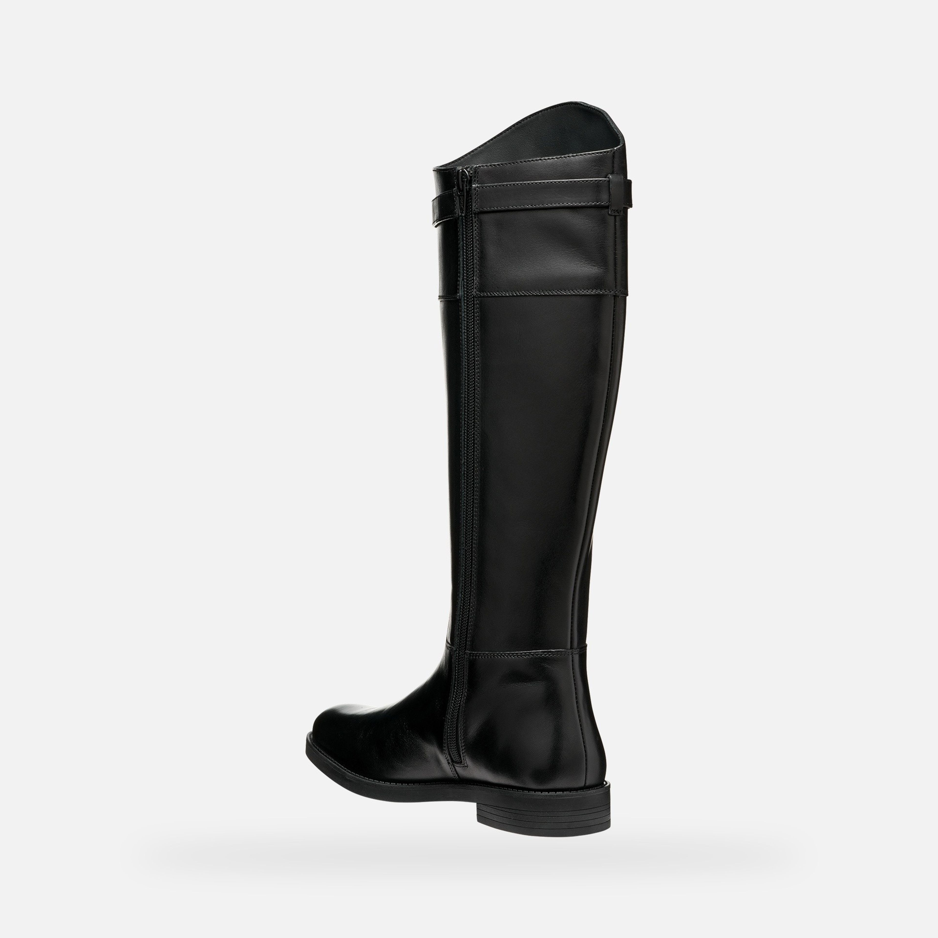 Čierne dámske čižmy Geox Esmeena - 004