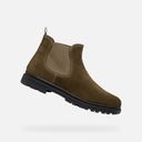 Khaki pánska členková obuv Geox Andalo-Khaki - 001