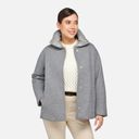 Šedá dámská bunda Geox Diamanta-Šedá - 001