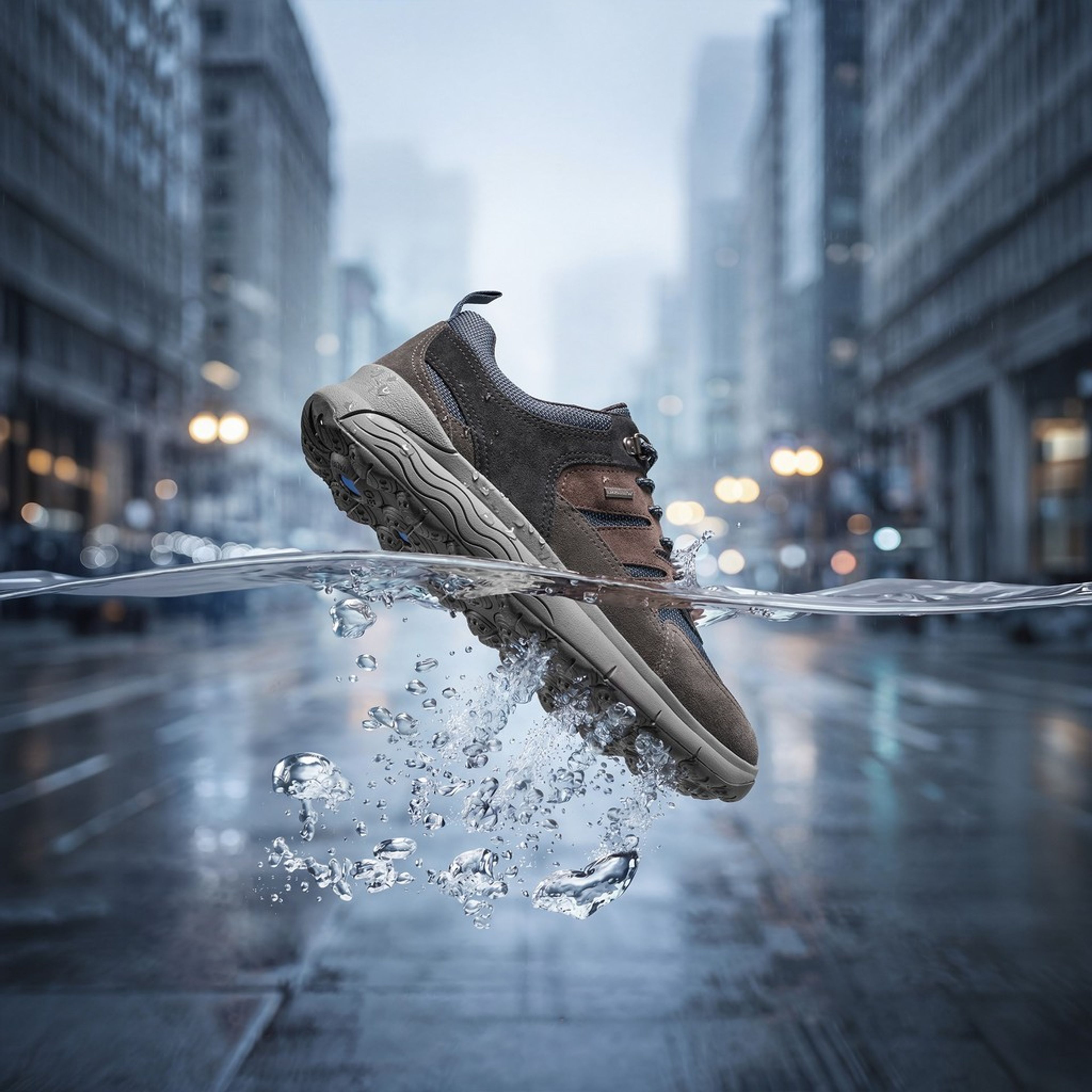 Ciemnobrązowe sneakersy męskie Geox Spherica 4X4 B ABX - 010