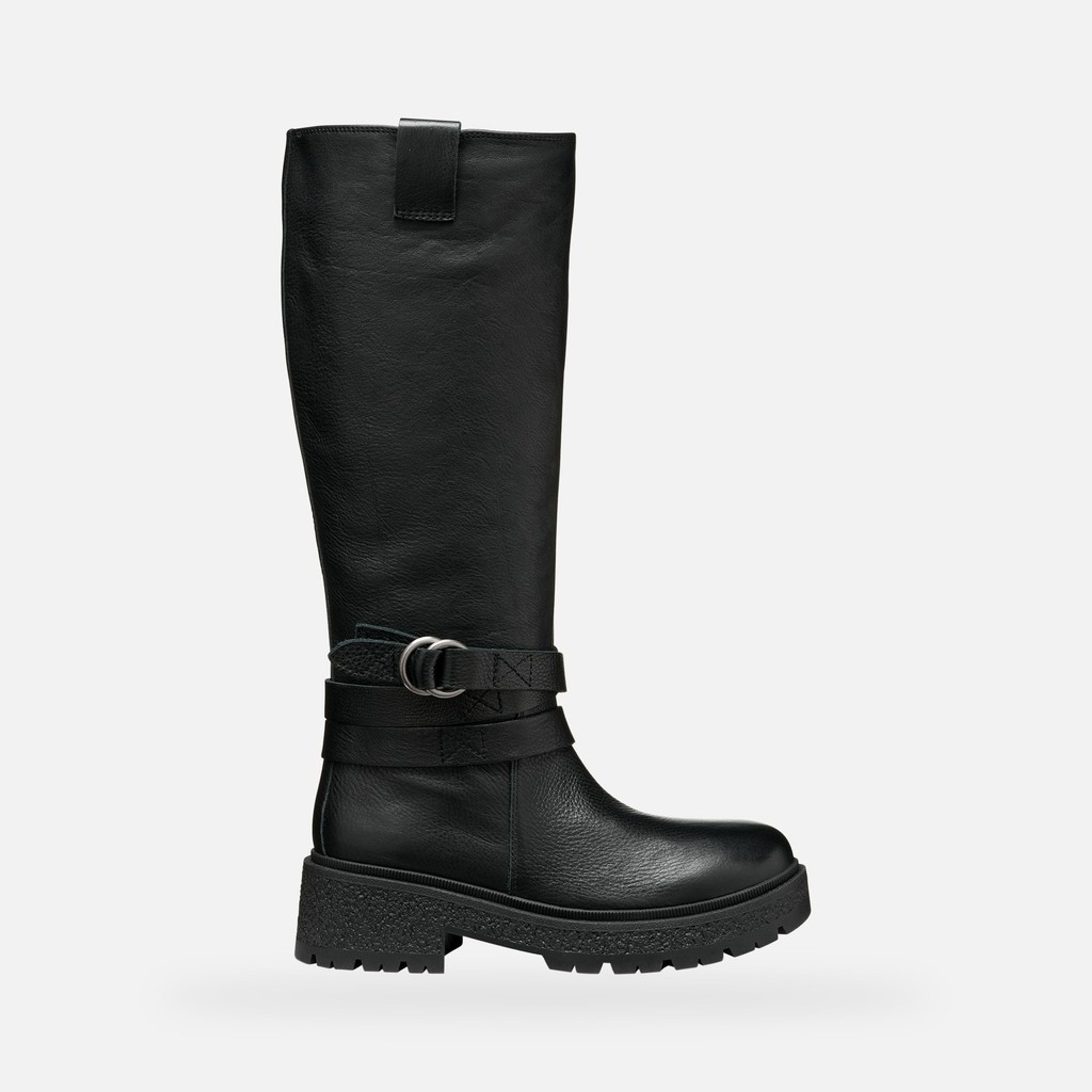 Čierne dámske čižmy Geox Eivette - 001