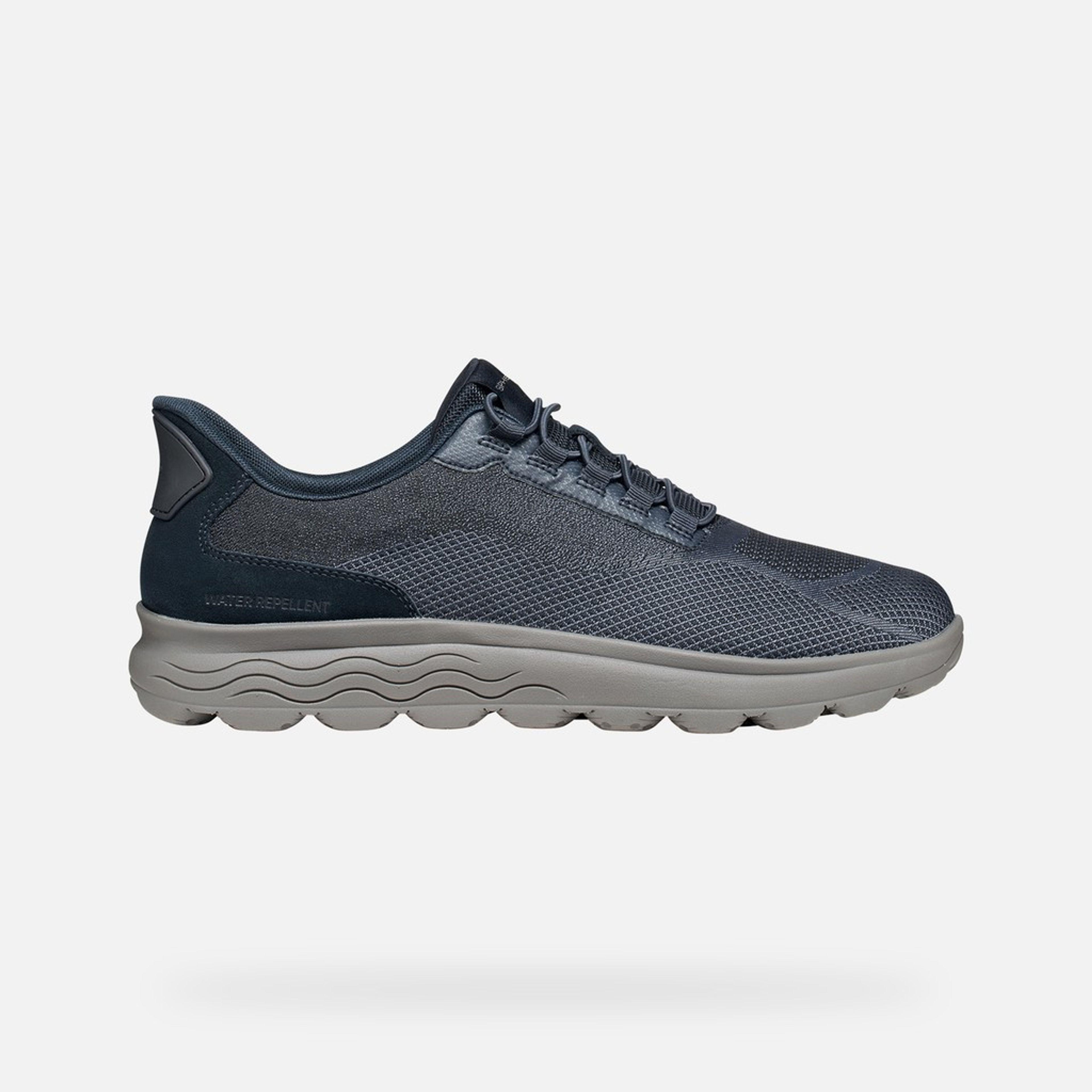 Sneakers albastru închis pentru bărbați Geox Spherica Plus WR - 002