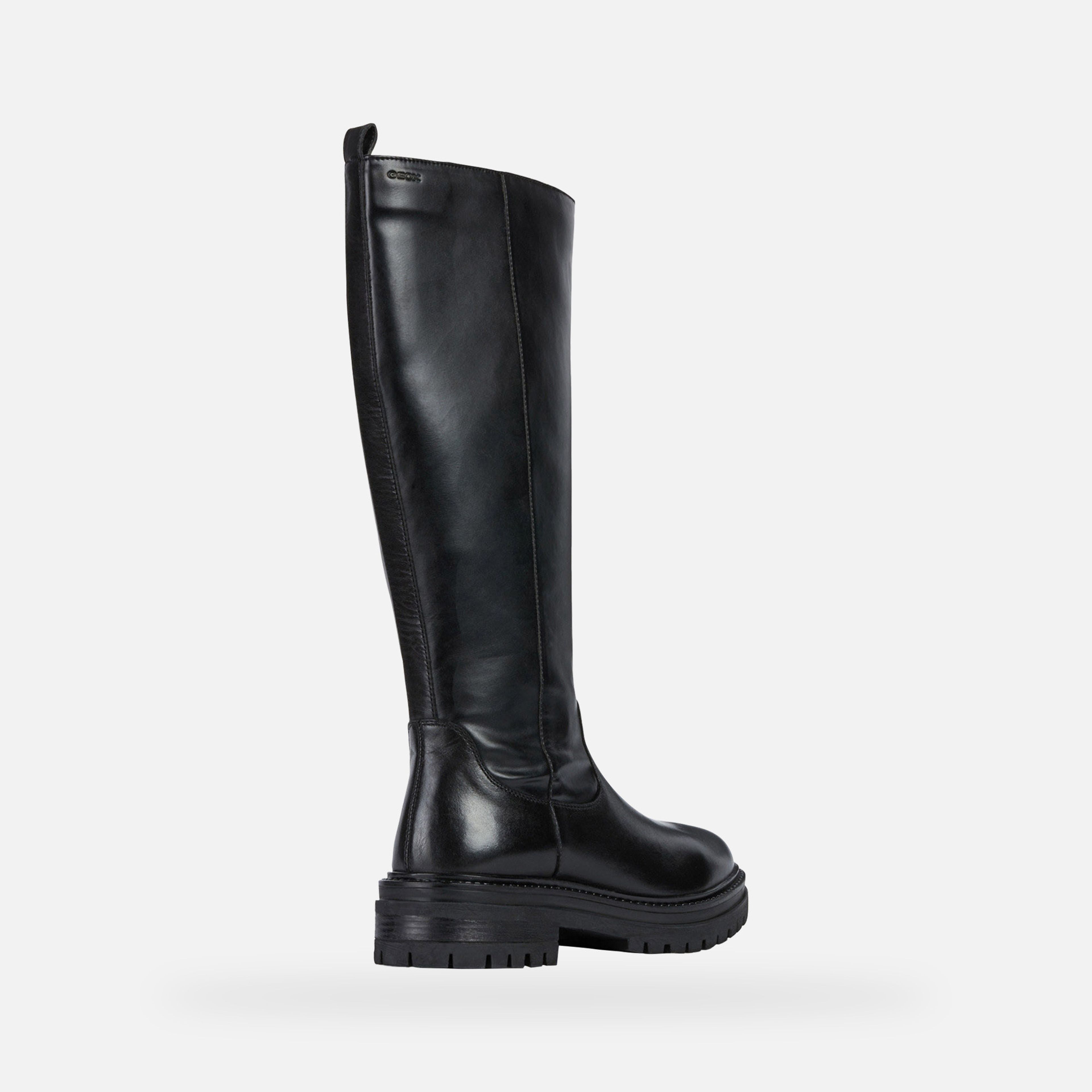 Cizme negre pentru femei Geox Iridea - 005