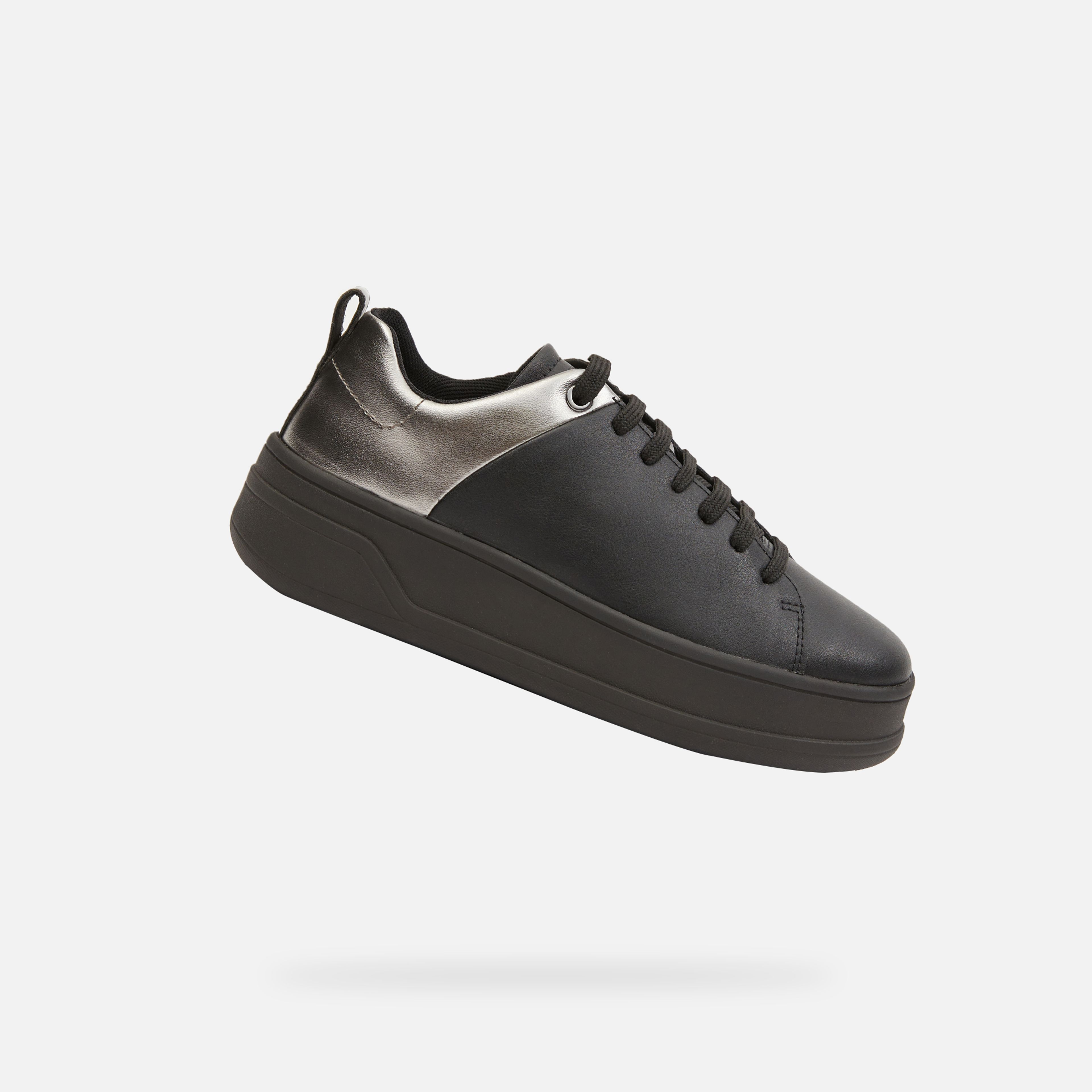 Černé dámské tenisky Geox Spherica Ecub-2
