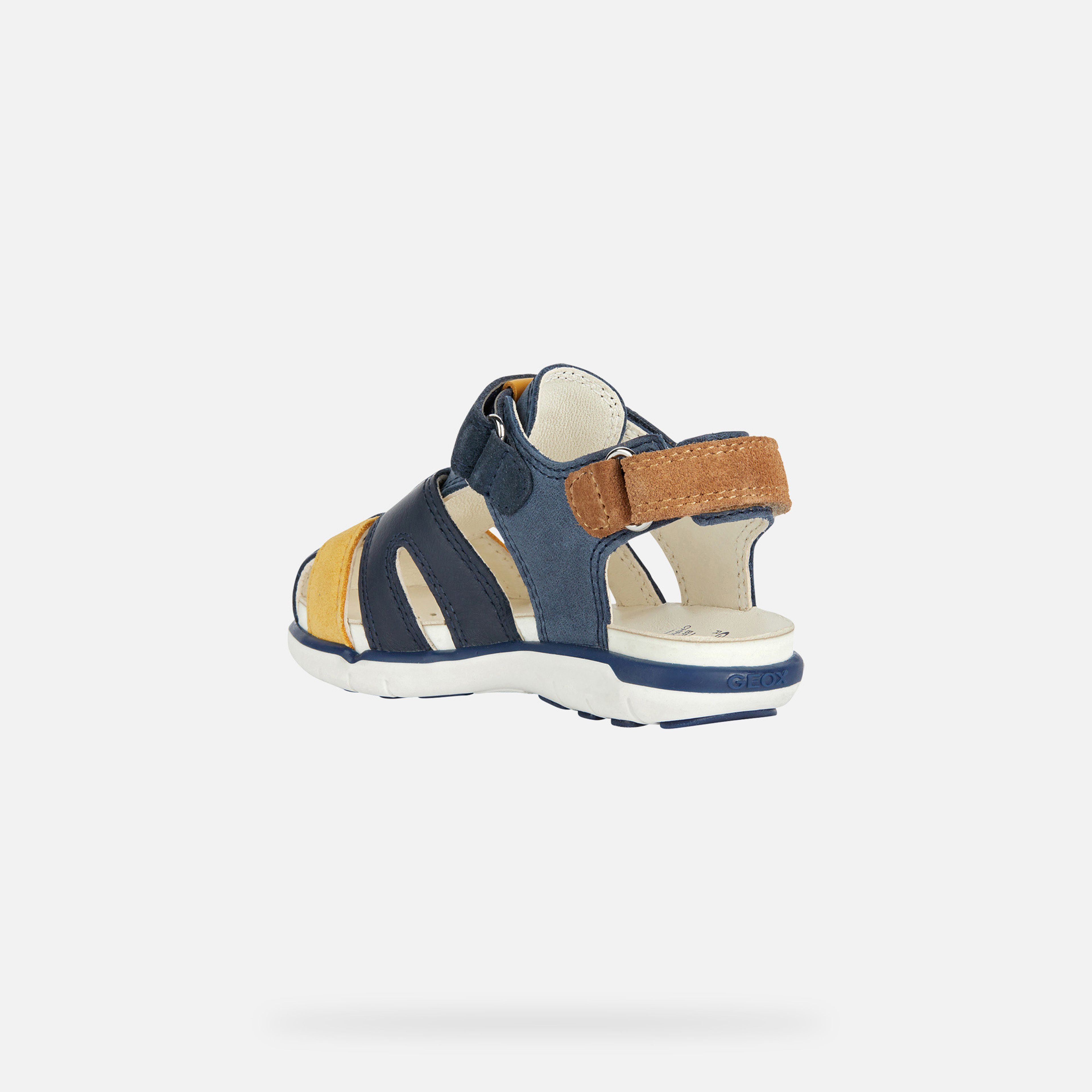 Granatowe sandały chłopięce Geox Sandal Delhi - 004