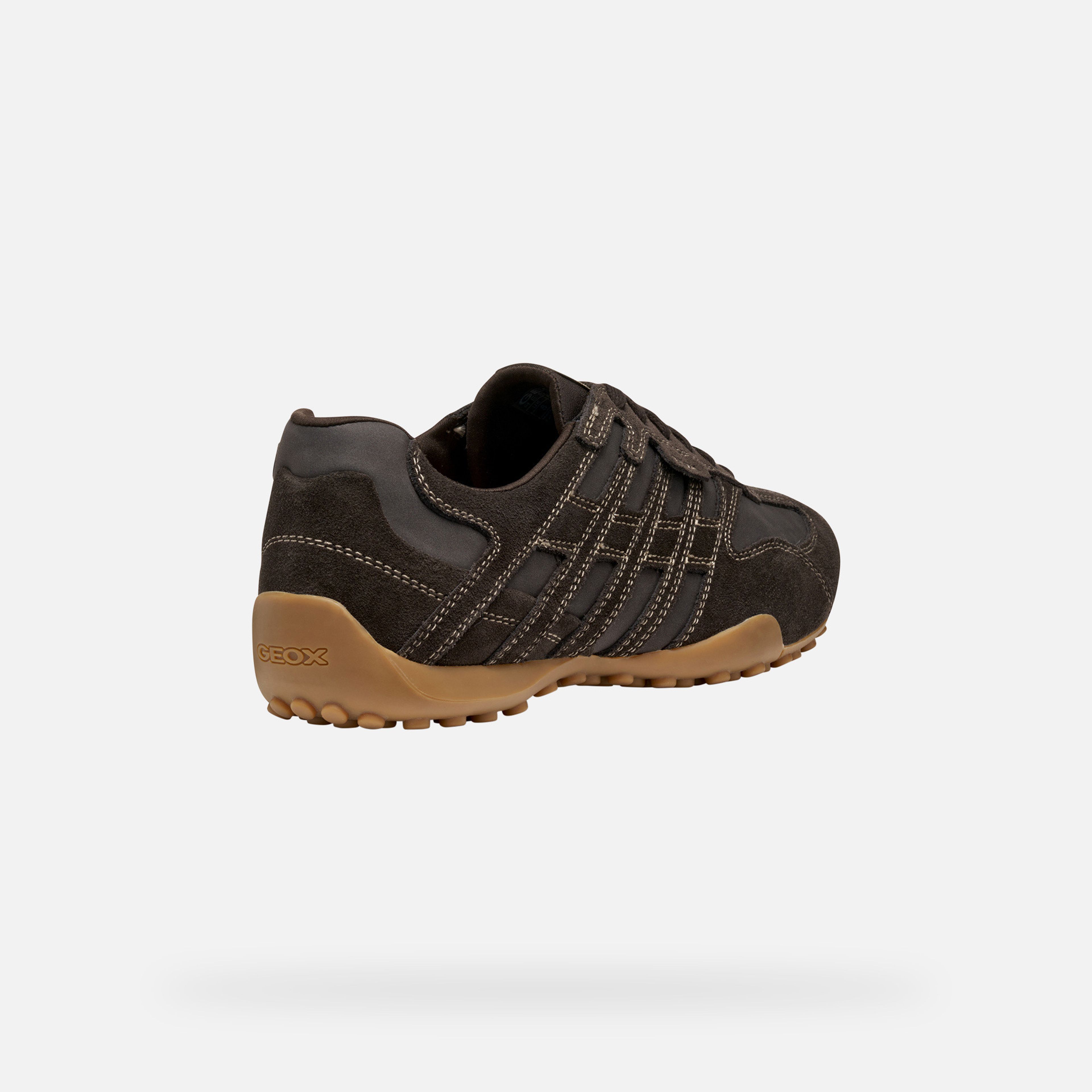Černé pánské tenisky Geox Snake Original - 005