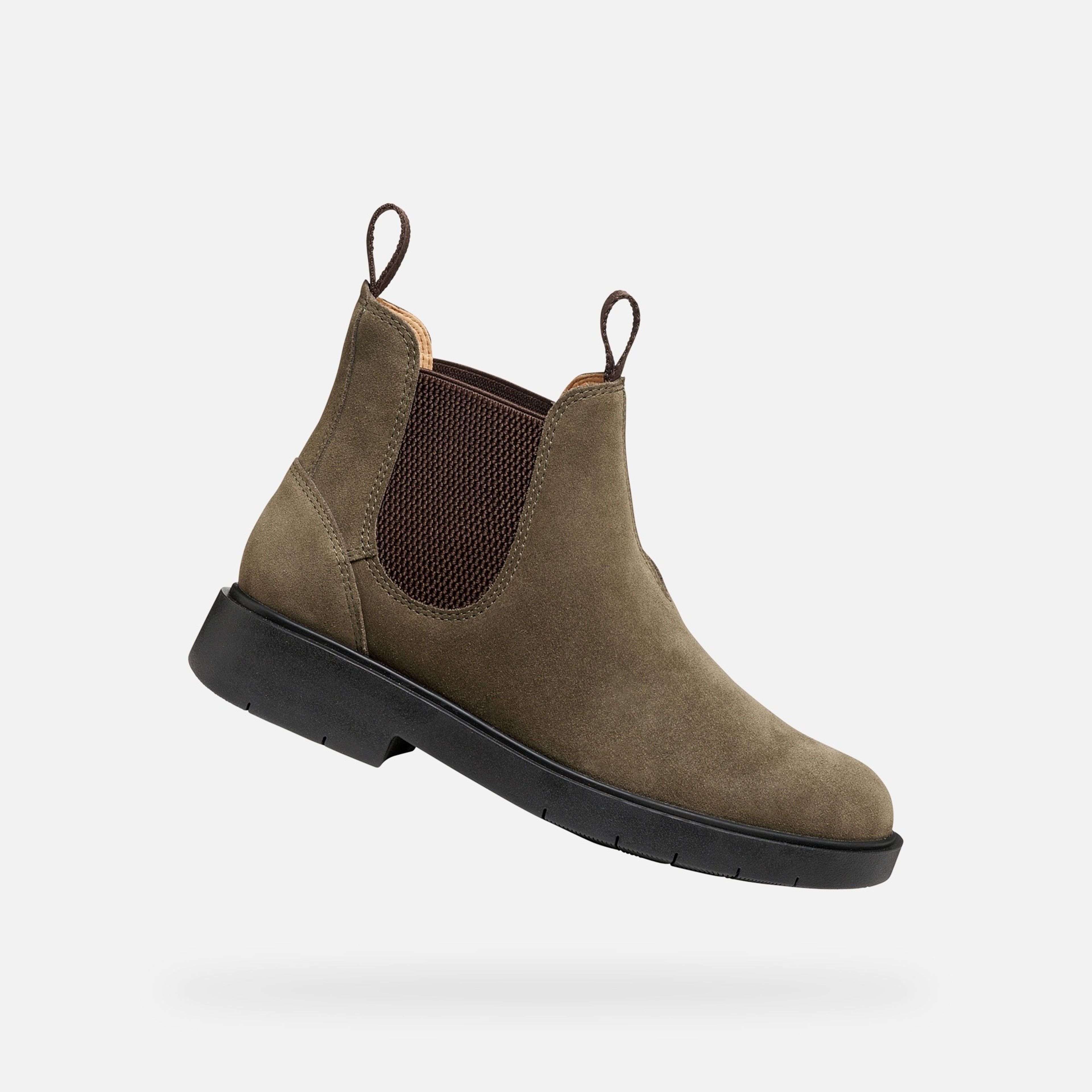 Khaki dámska členková obuv Geox Spherica Ec1 - 001