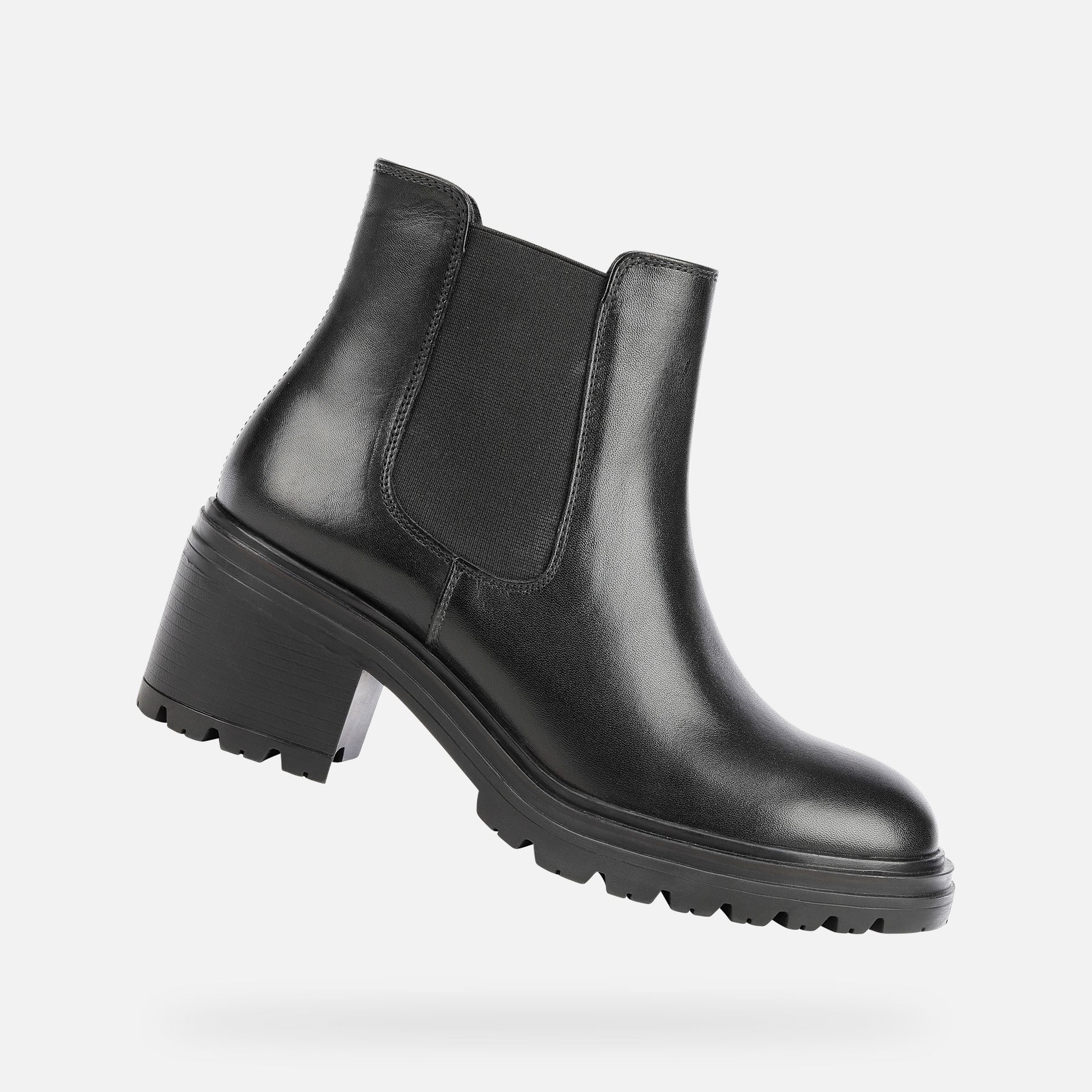 Ghete negre pentru femei Geox Damiana - 001