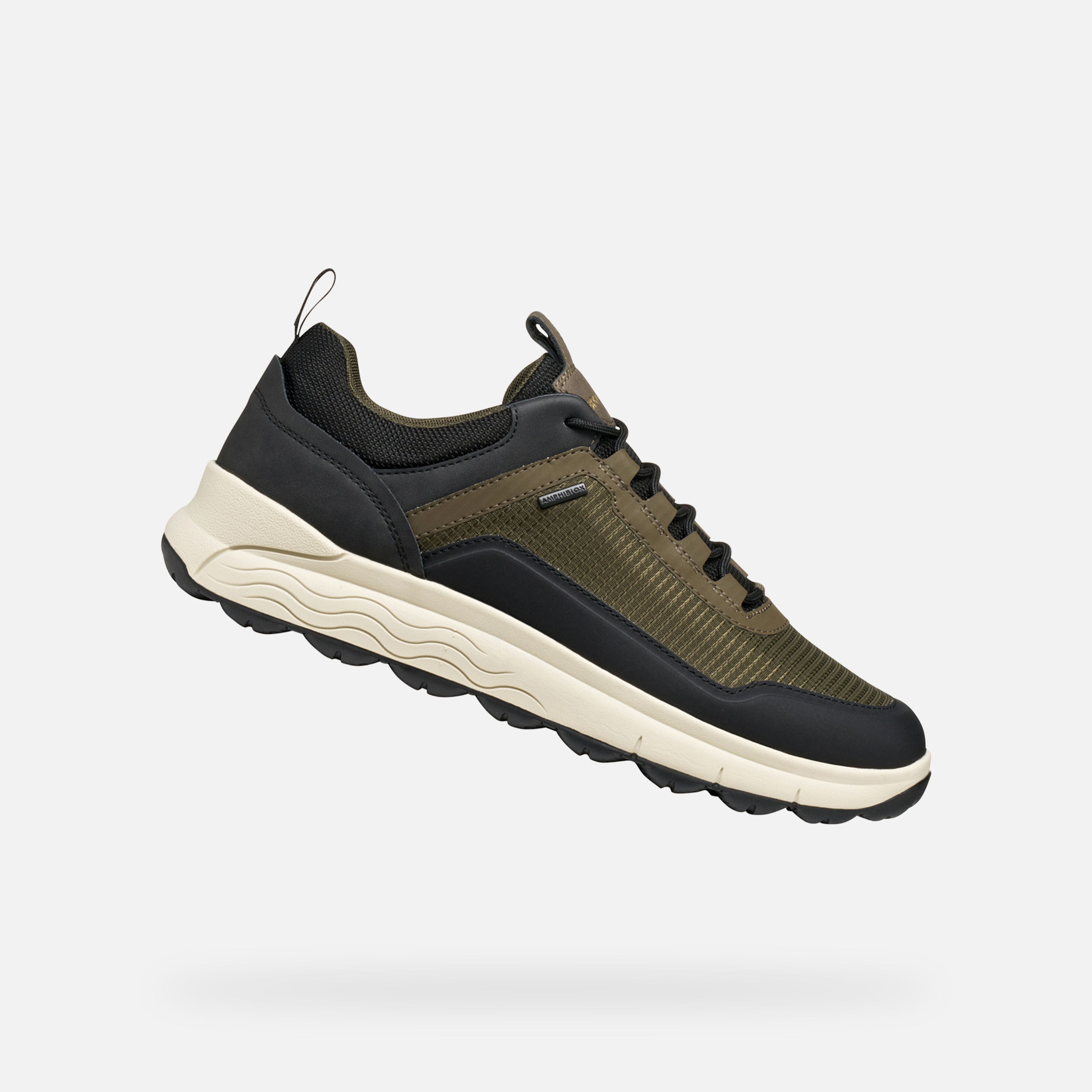 Khaki pánske tenisky Geox Spherica 4X4 B ABX