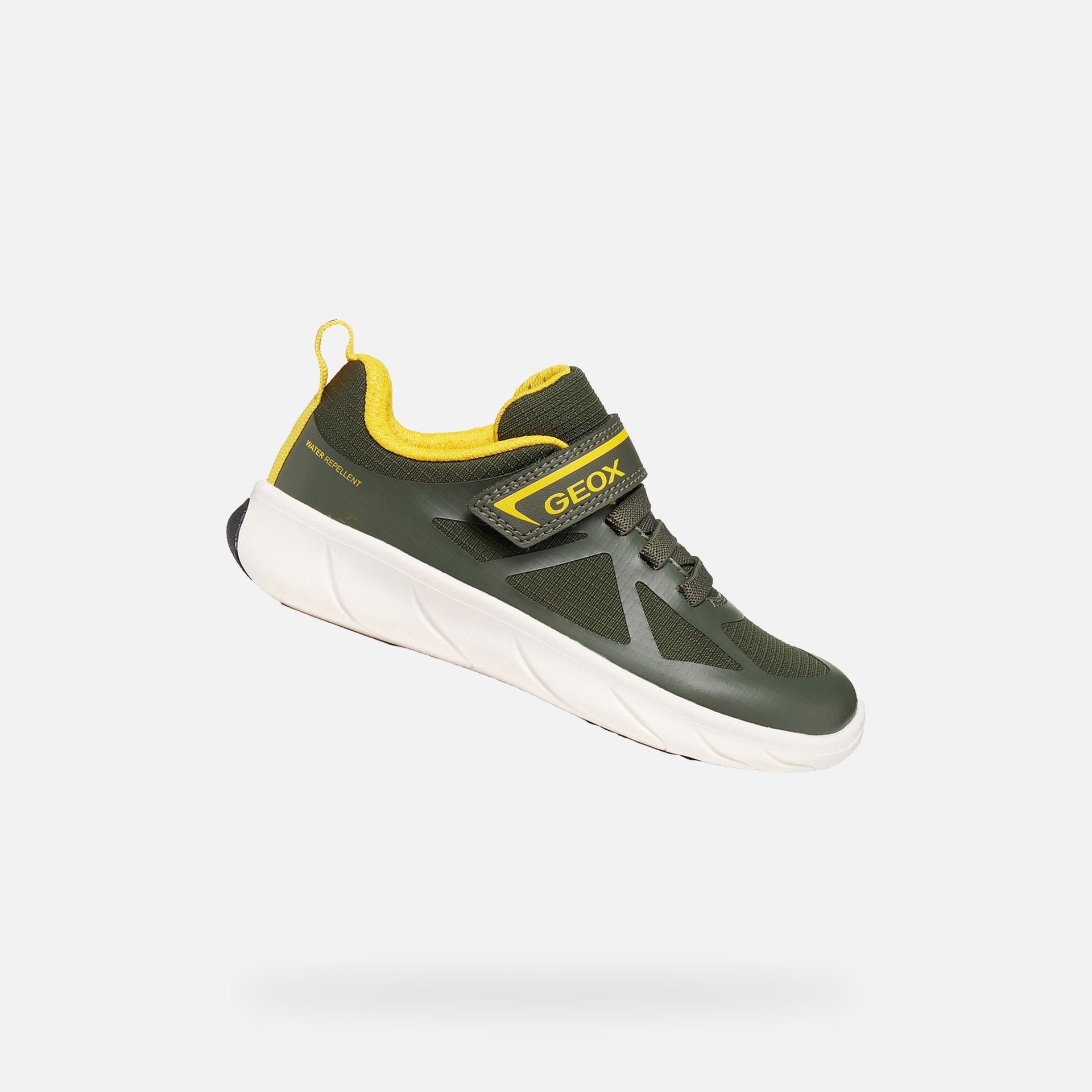 Tmavě zelené chlapecké tenisky Geox Foot-run - 001
