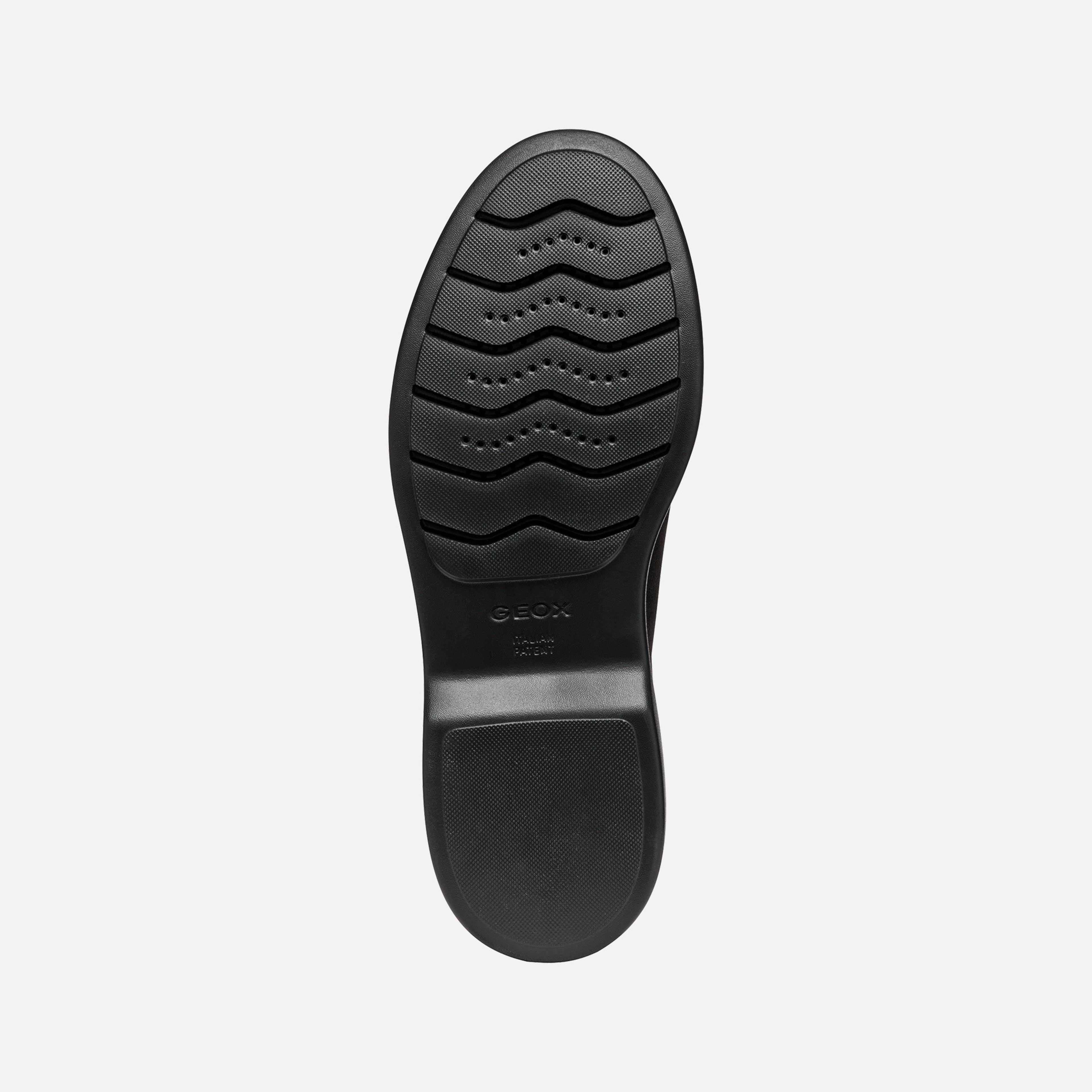 Ciemnobrązowe męskie buty wizytowe Geox Ottavio - 007
