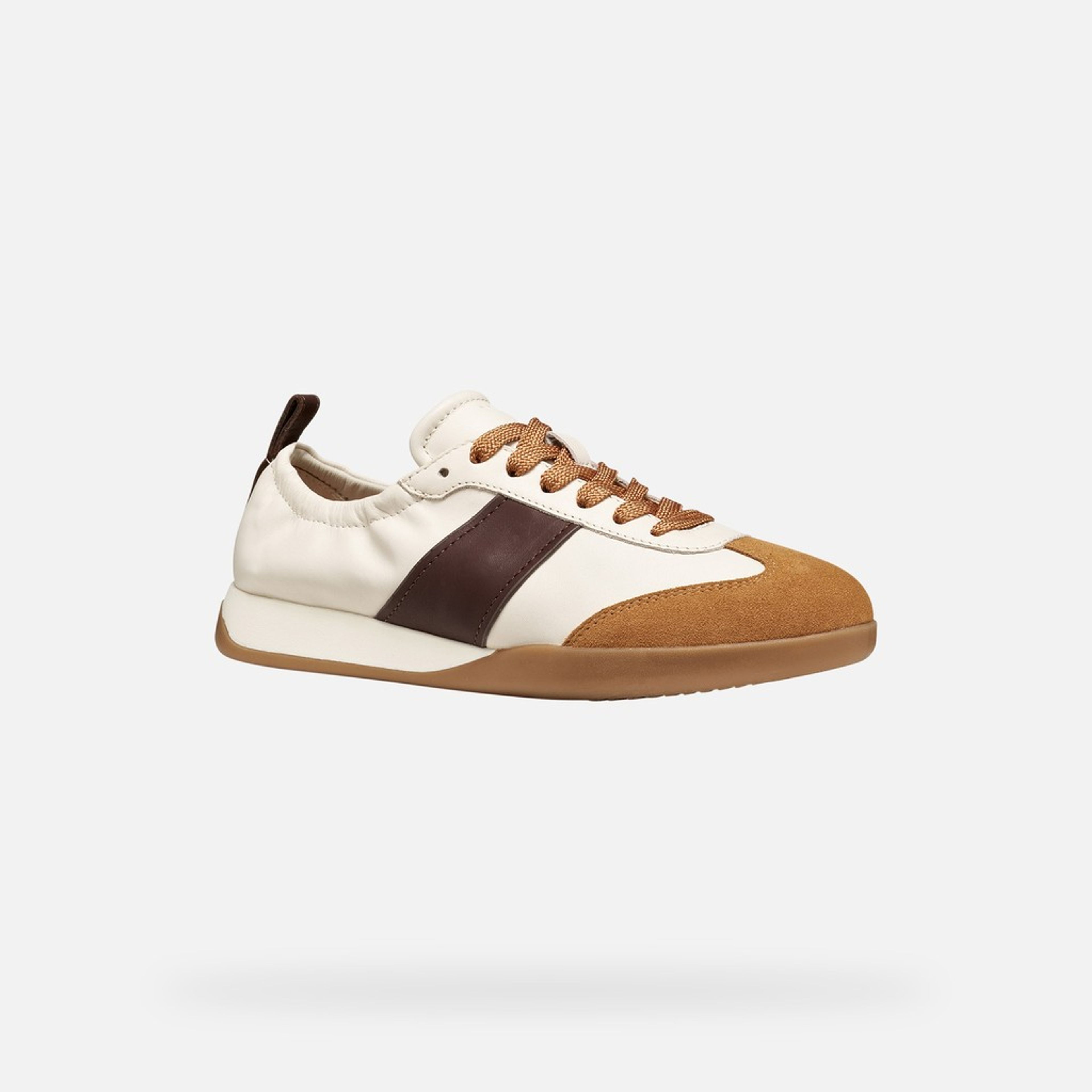 Krémové dámské tenisky Geox Maryemy - 003